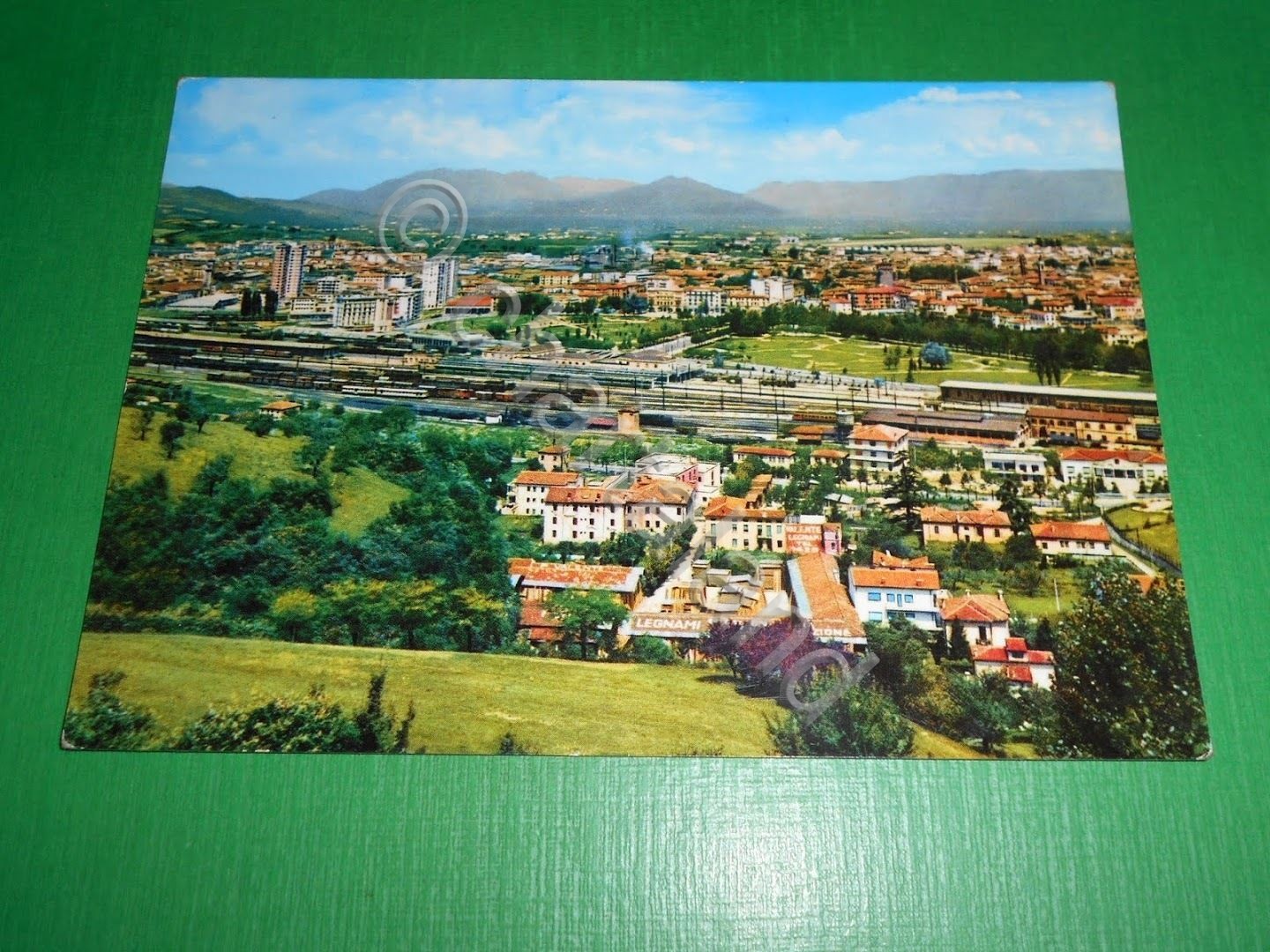 Cartolina Vicenza - Panorama da Monte Berico 1965 ca