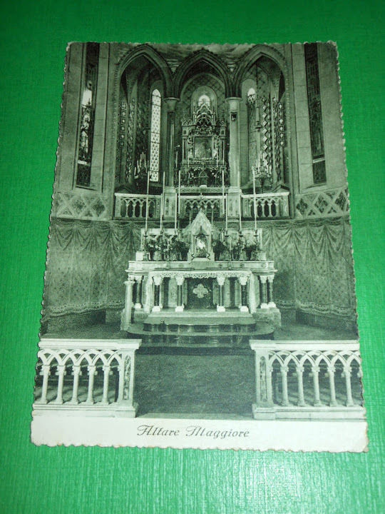 Cartolina Vigevano - Santuario della Madonna di Pompei - Altare …