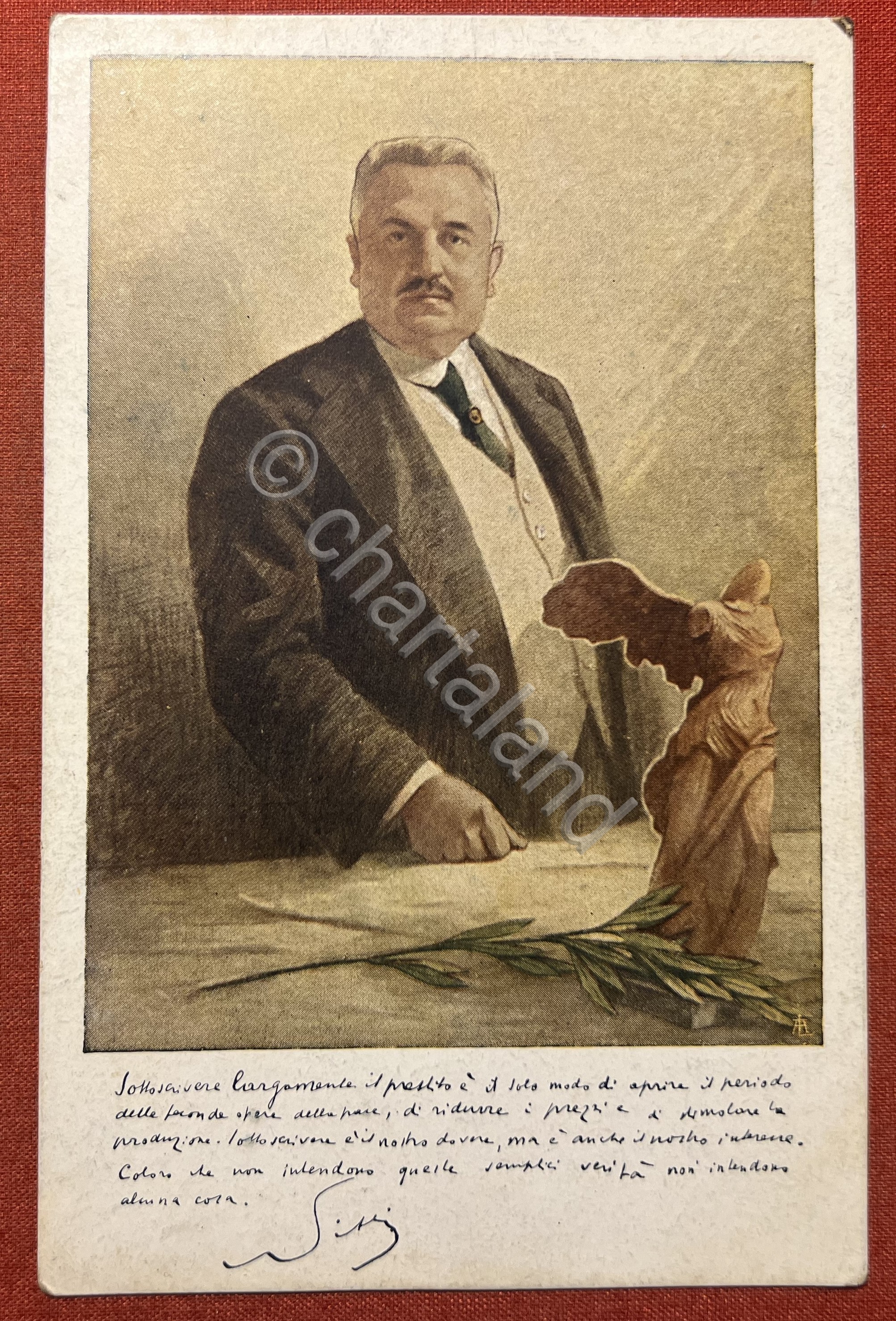 Cartolina WWI - Propaganda - VI Prestito Nazionale 5% Netto …