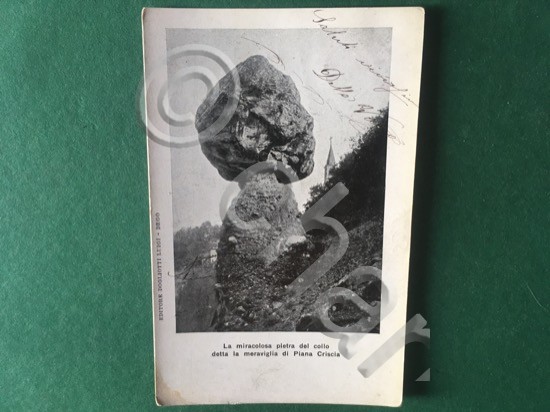 Cartoline LA Miracolosa Pietra Del Collo Detta Di Piana Criscia …