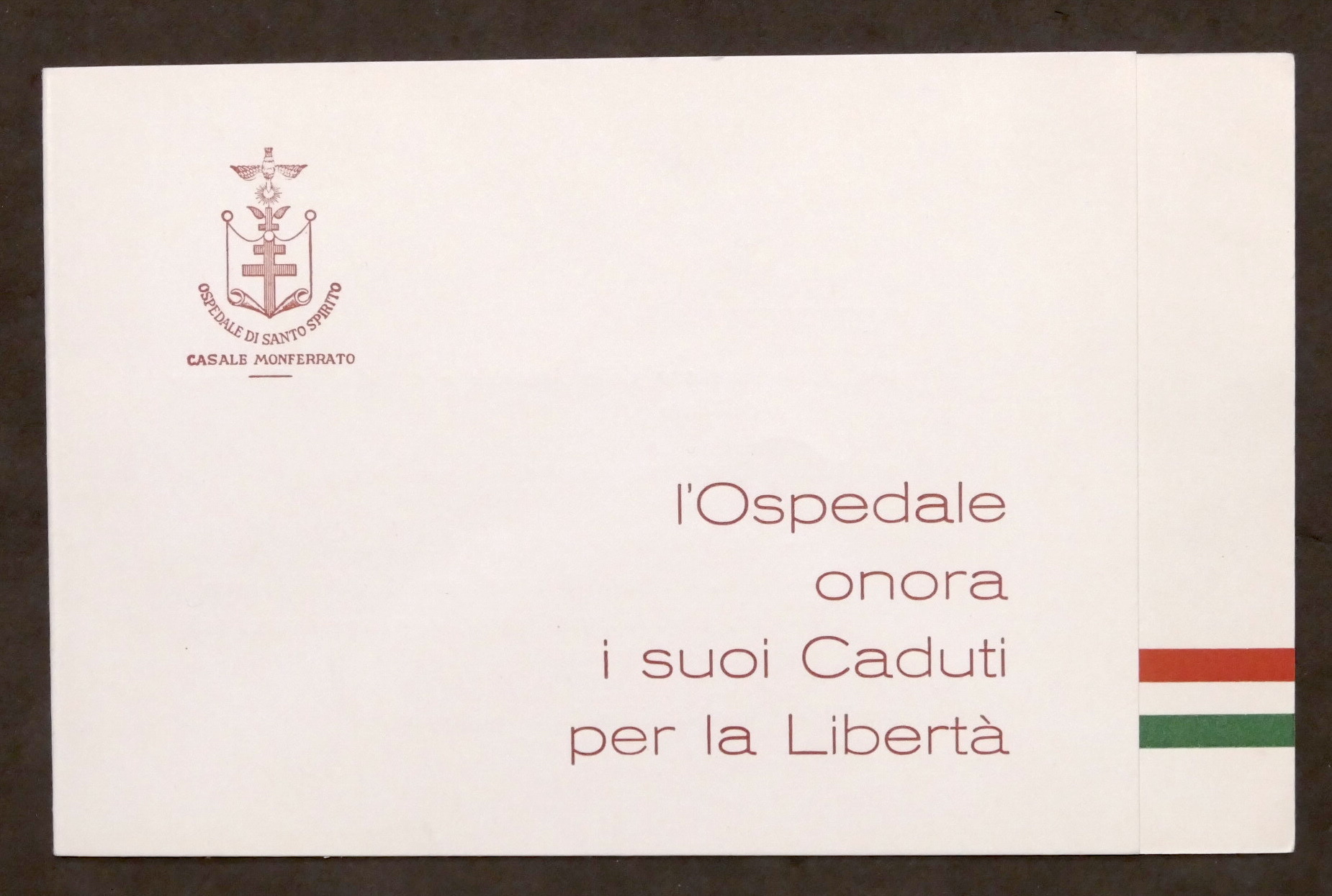 Casale - Ospedale Santo Spirito onora caduti per Libertà - …