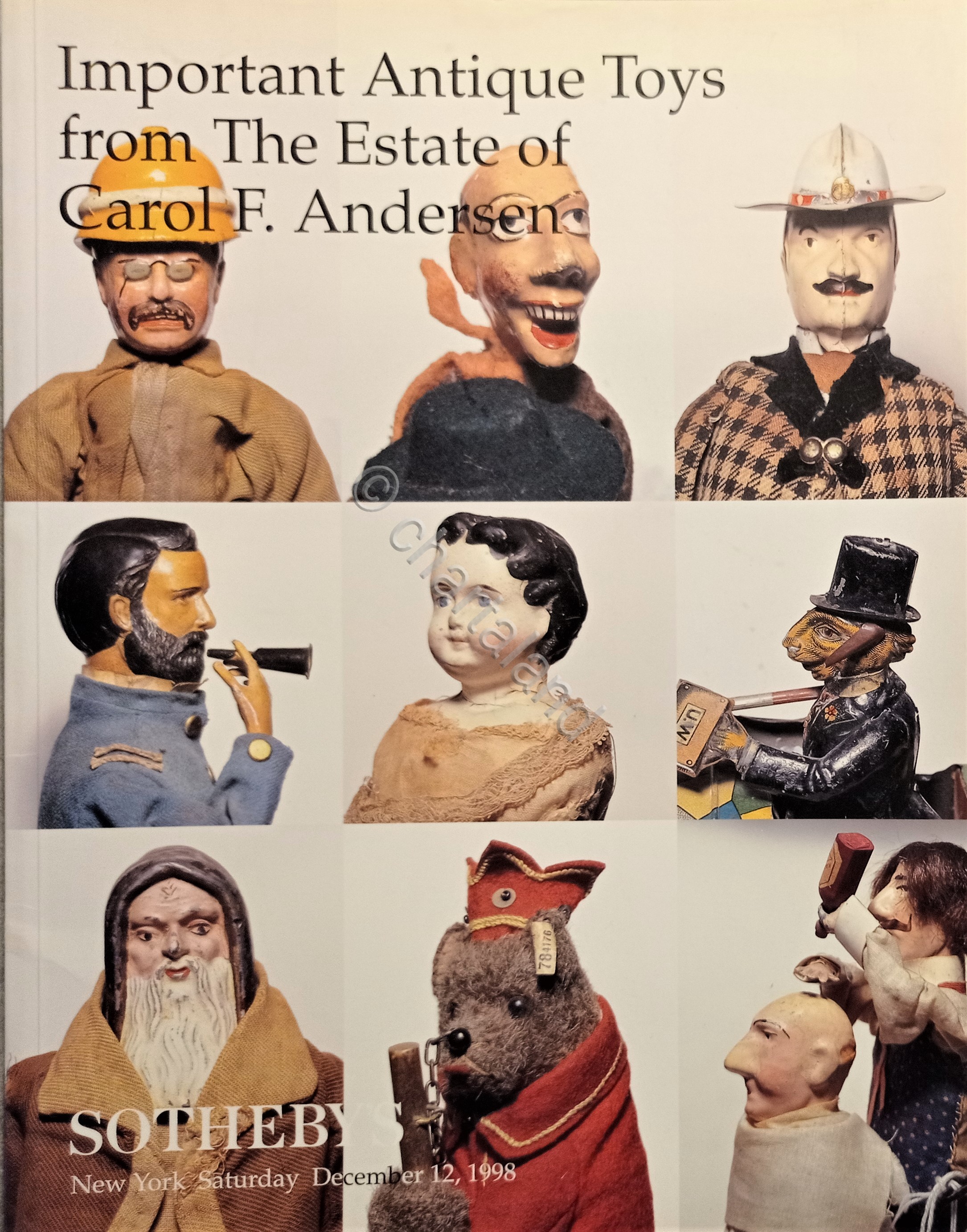 Catalogo - Important antique toys from the estate of Carol …
