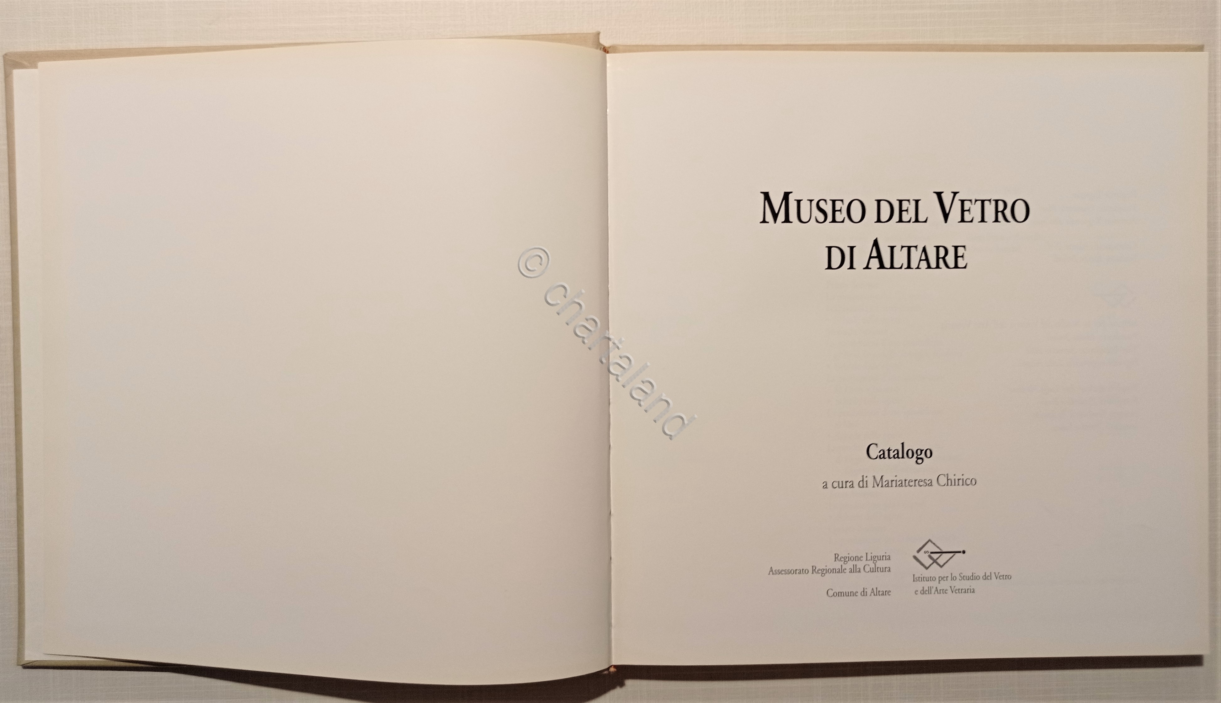 Catalogo - M. Chirico - Museo del vetro di Altare …