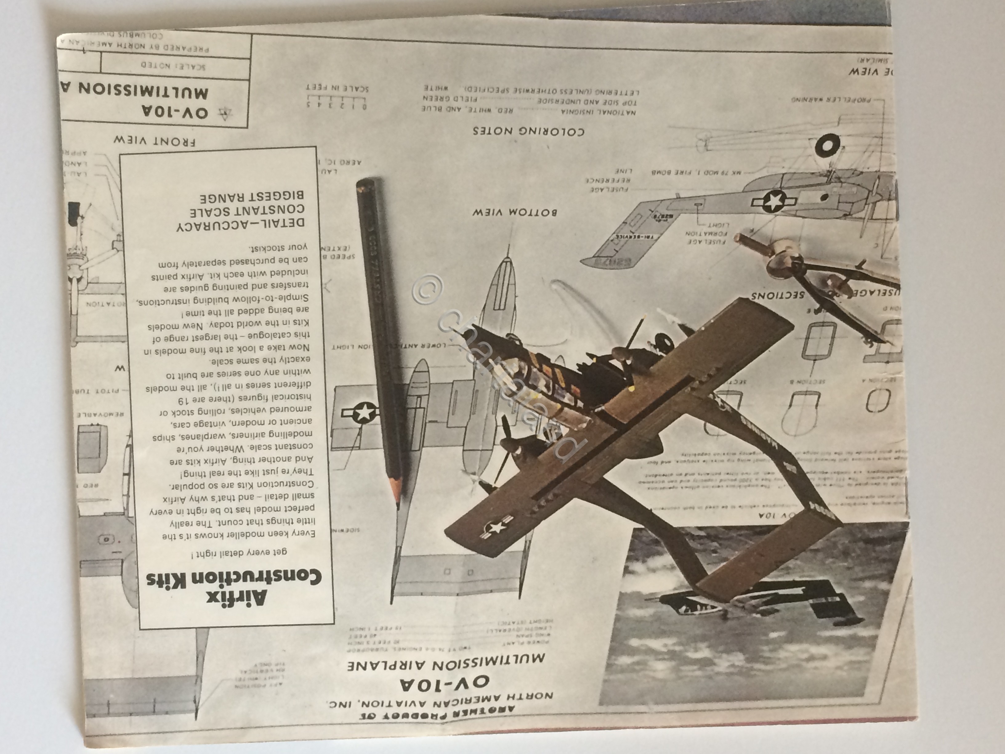 Catalogo Airfix aerei soldatini - anni '70