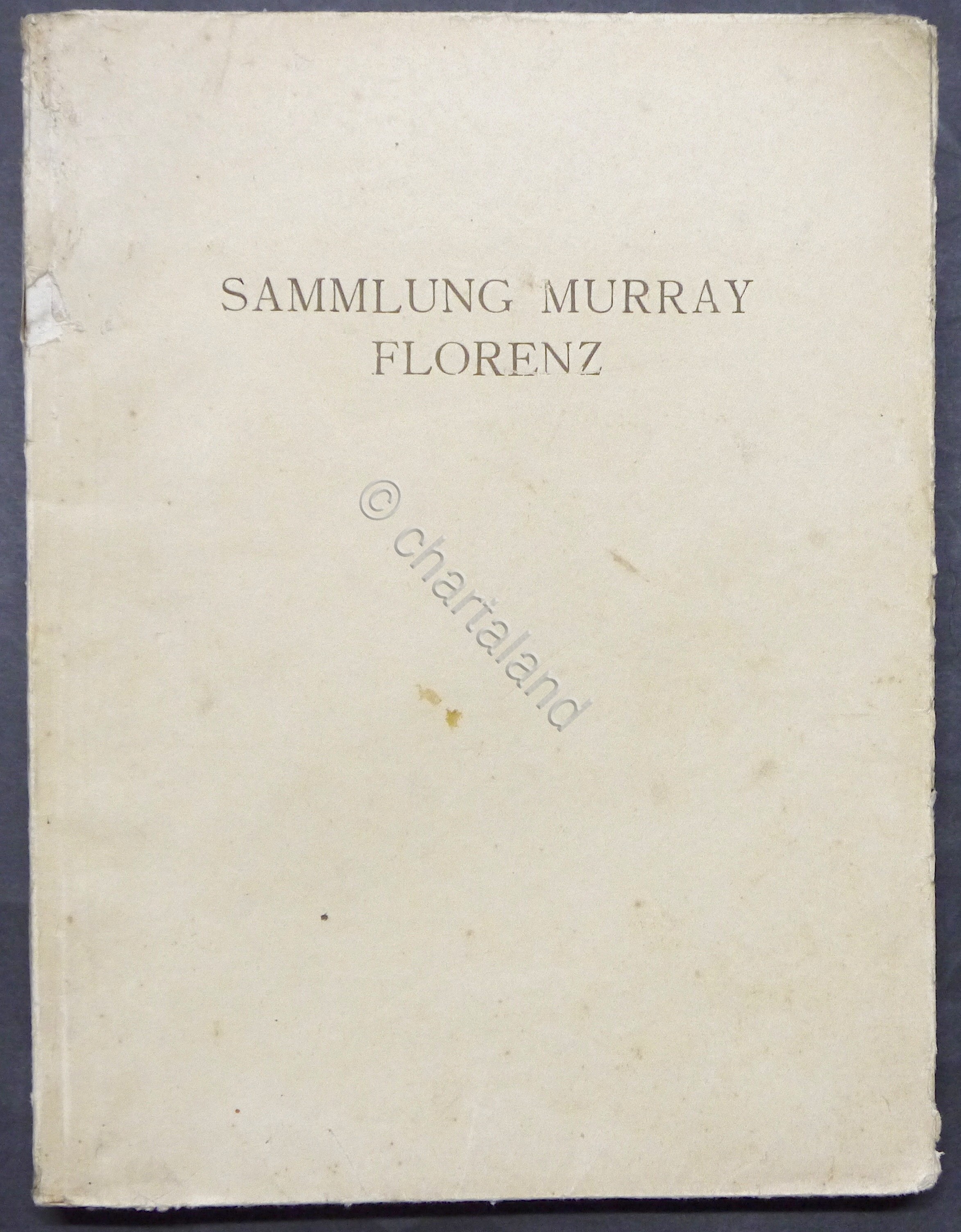 Catalogo d'Asta Collezione Murray / Florenz - maioliche mobili dipinti …