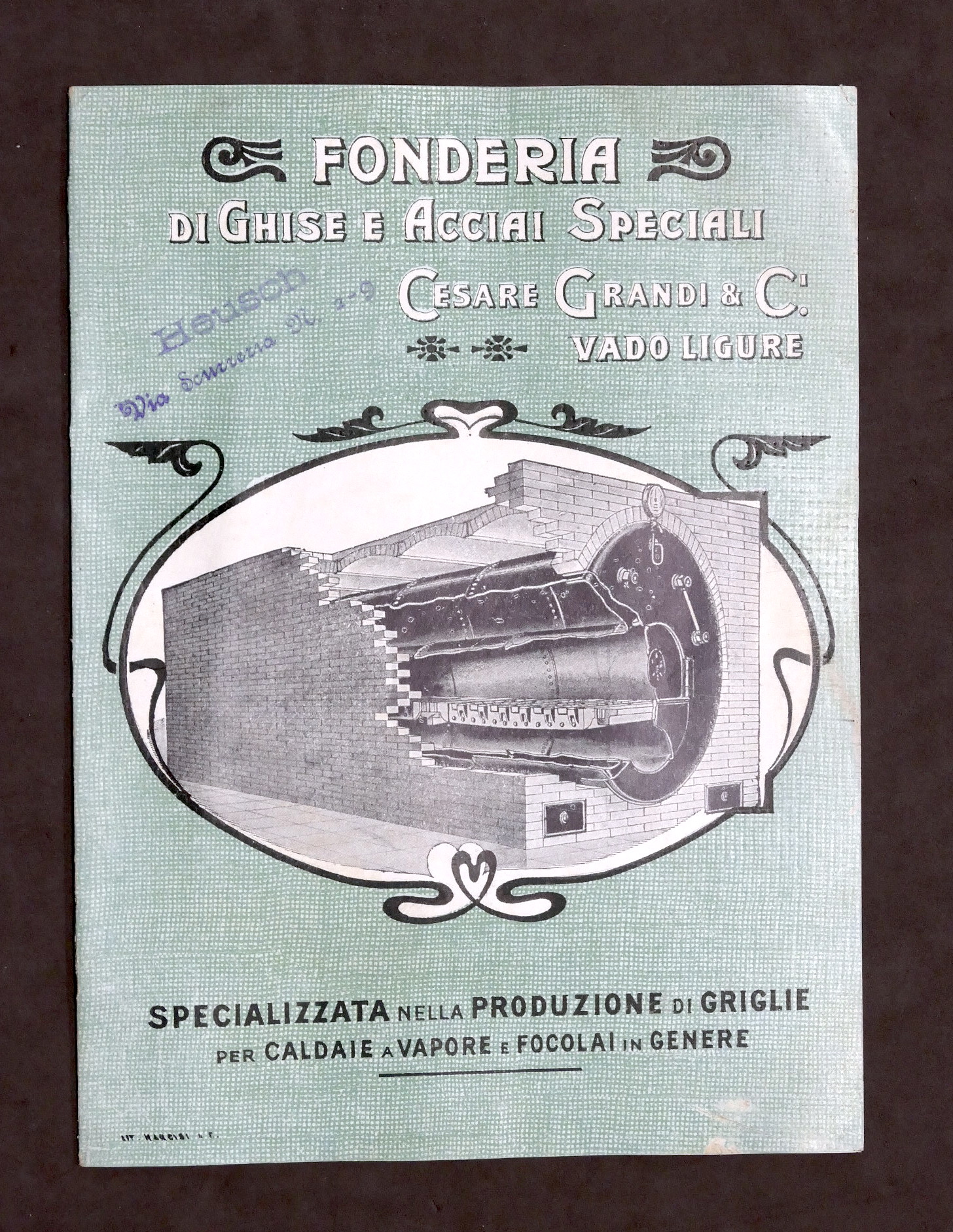 Catalogo Fonderia Ghise Acciai C. Grandi - Griglie per caldaie …