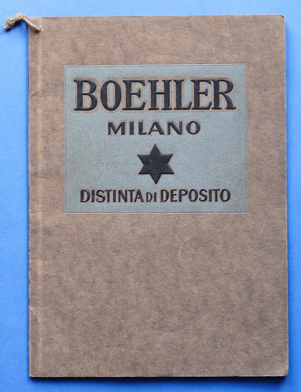 Catalogo Fratelli Boheler - Distinta di deposito - Acciai e …