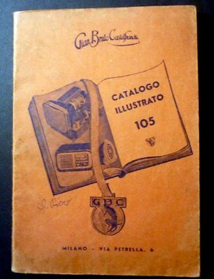 Catalogo Illustrato GBC Gian Bruto Castelfranchi - Radiofonia giradischi - …