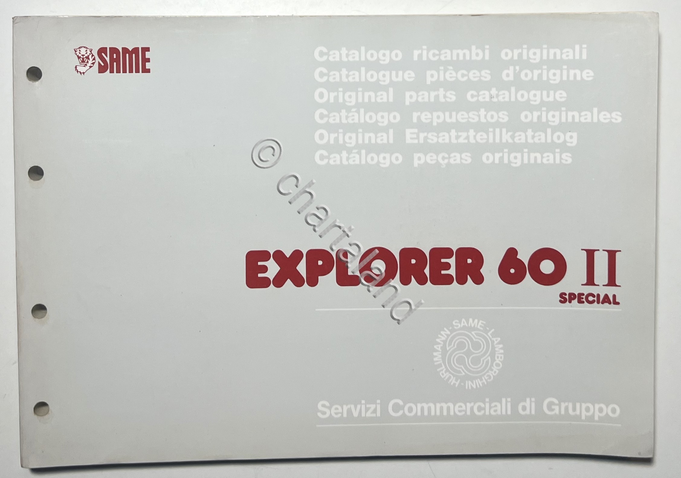 Catalogo Parti di Ricambi Originali SAME Trattori - Explorer 60 …