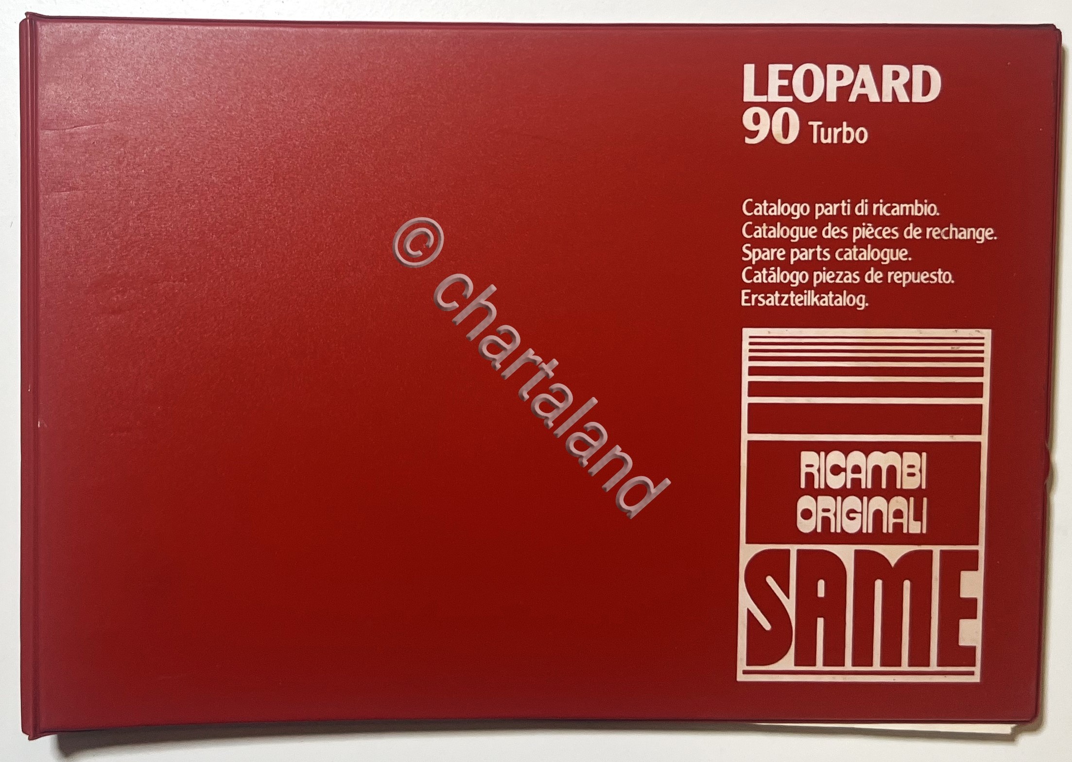 Catalogo Parti di Ricambio Originali SAME Trattori - Leopard 90 …