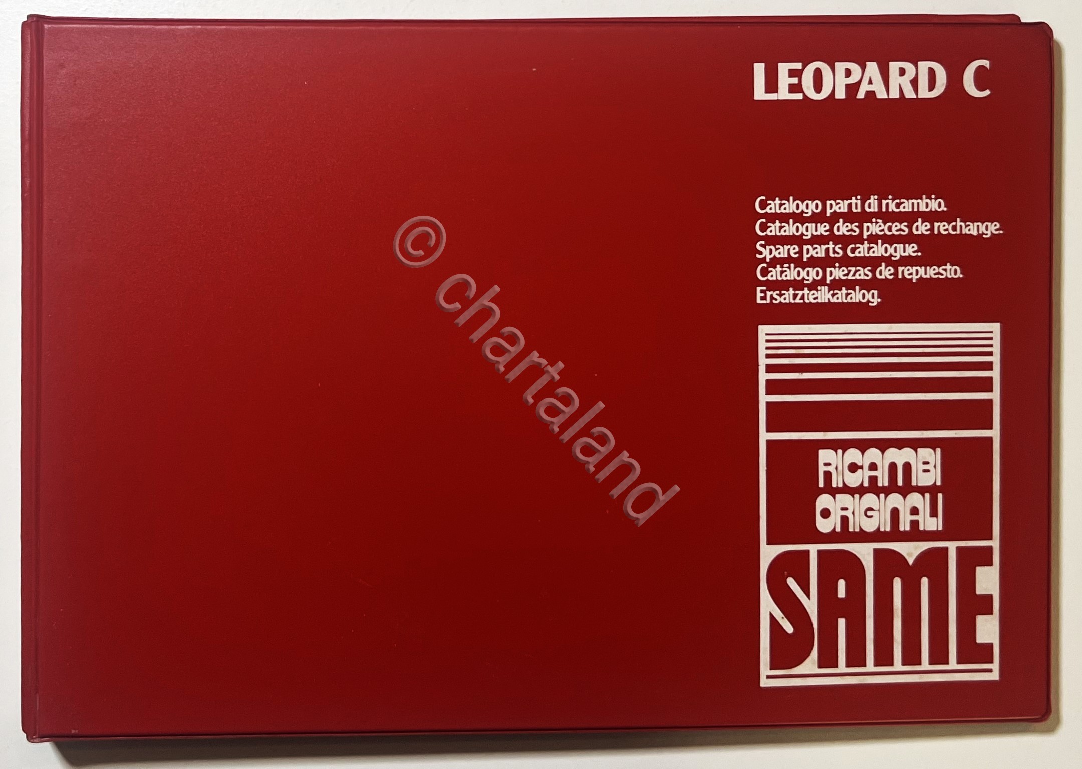 Catalogo Parti di Ricambio Originali SAME Trattori - Leopard C …