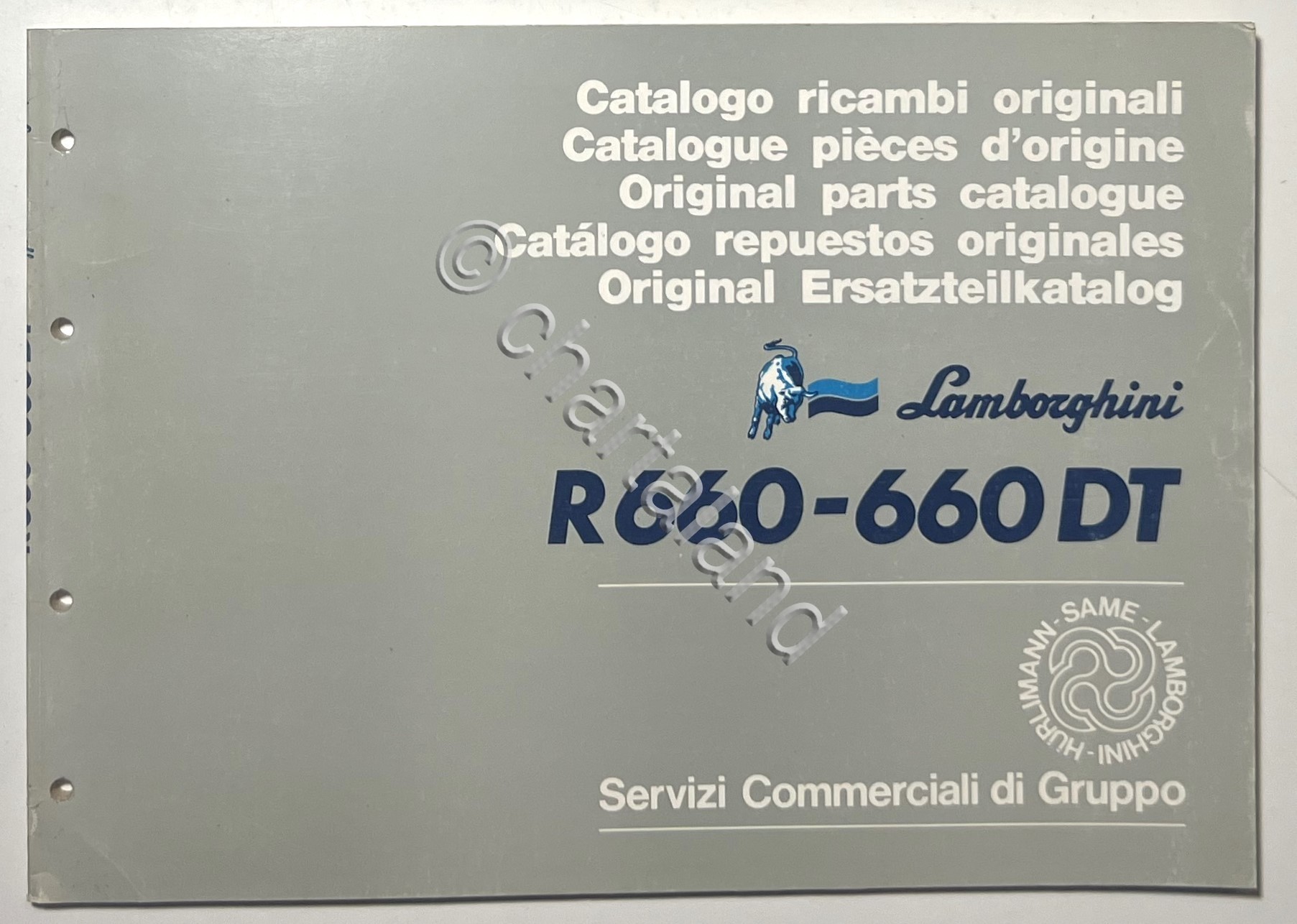 Catalogo Ricambi Originali Lamborghini Trattori - R 660-660 DT - …