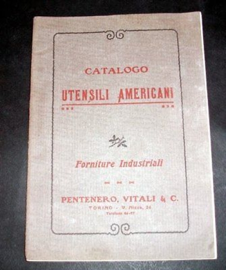 Catalogo Utensili Americani - Forniture industriali - 1921