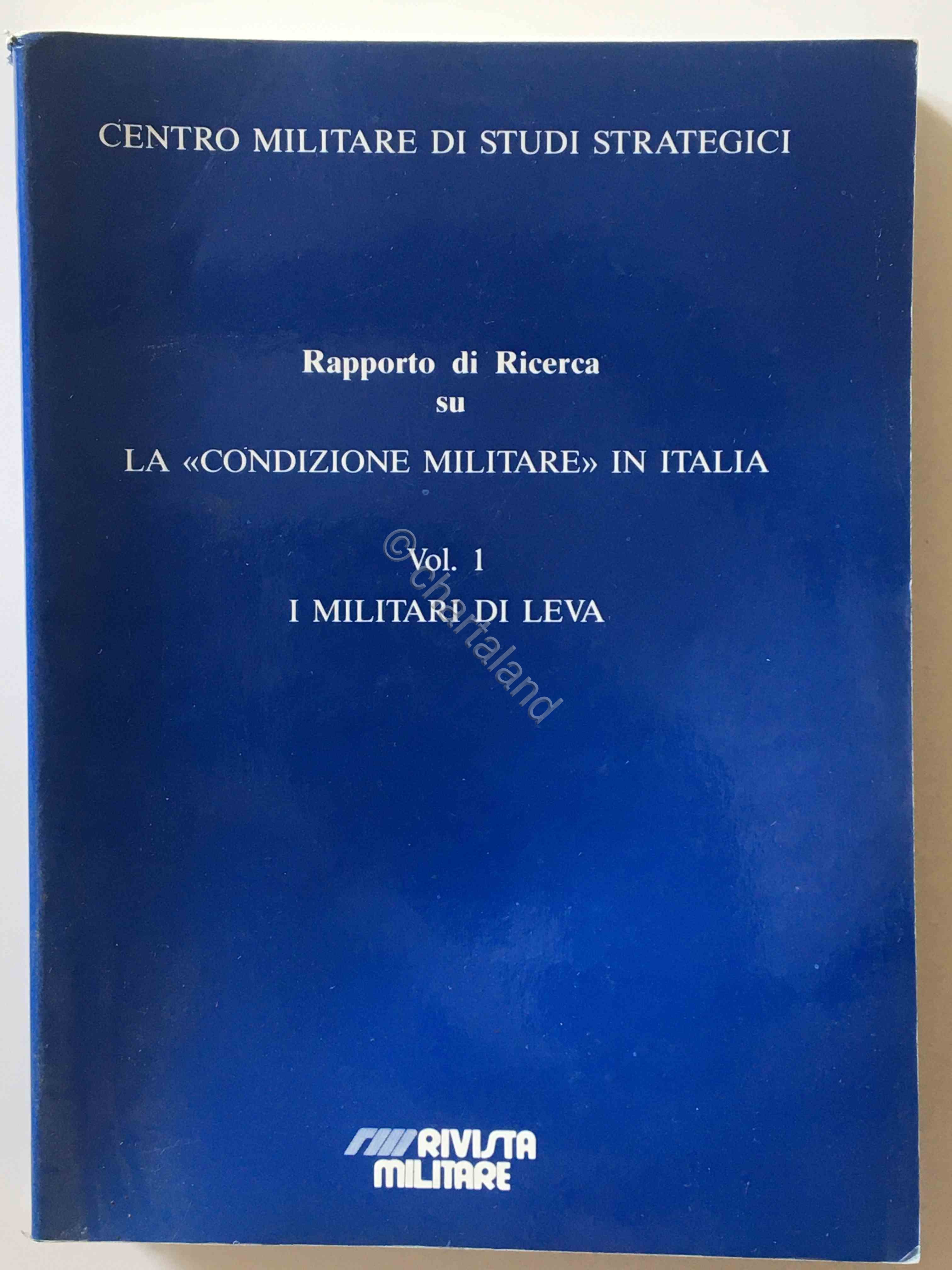 CEMISS - La condizione militare in Italia - Leva - …