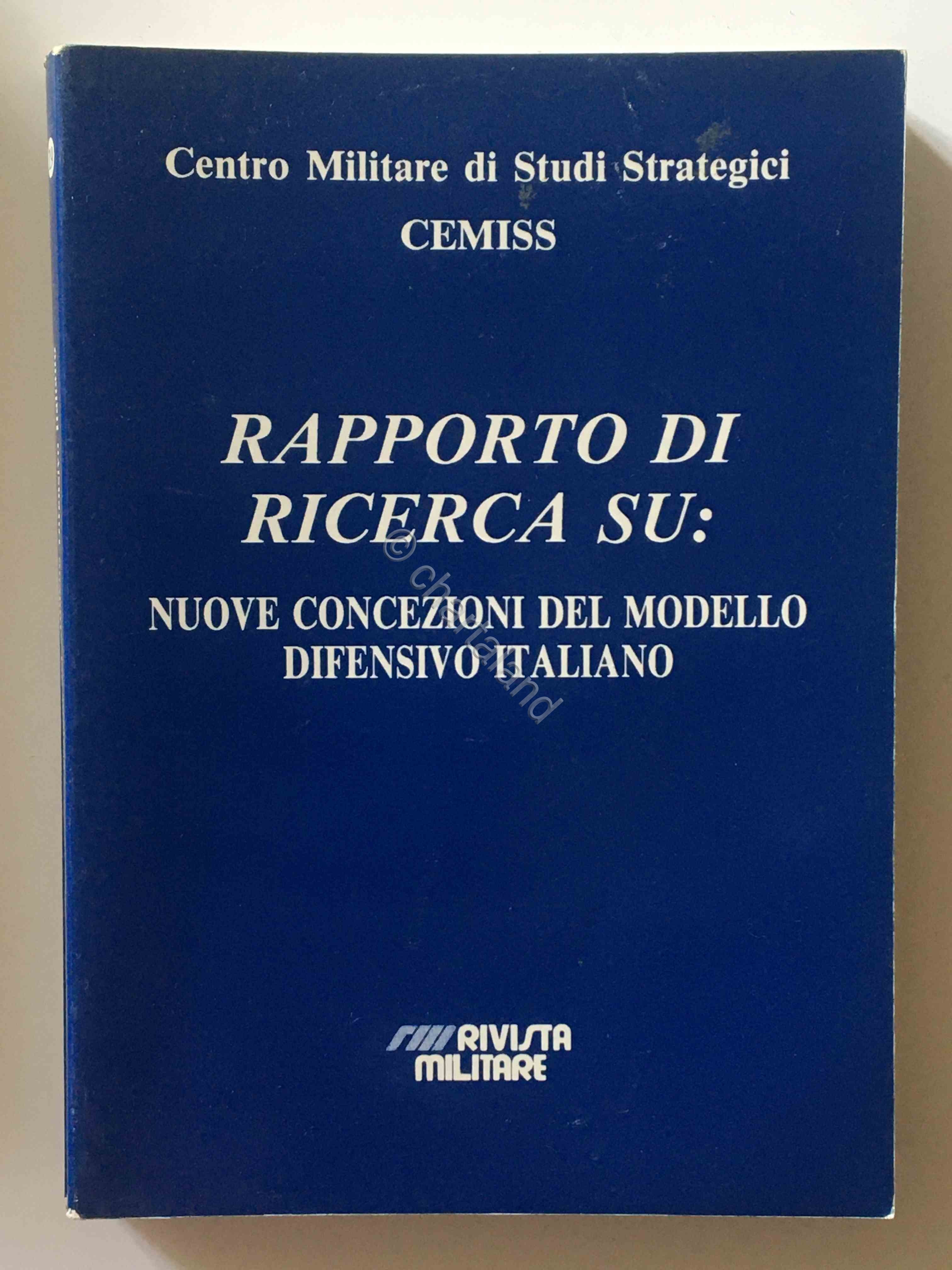 CEMISS - Nuove concezioni del modello difensivo italiano - n. …