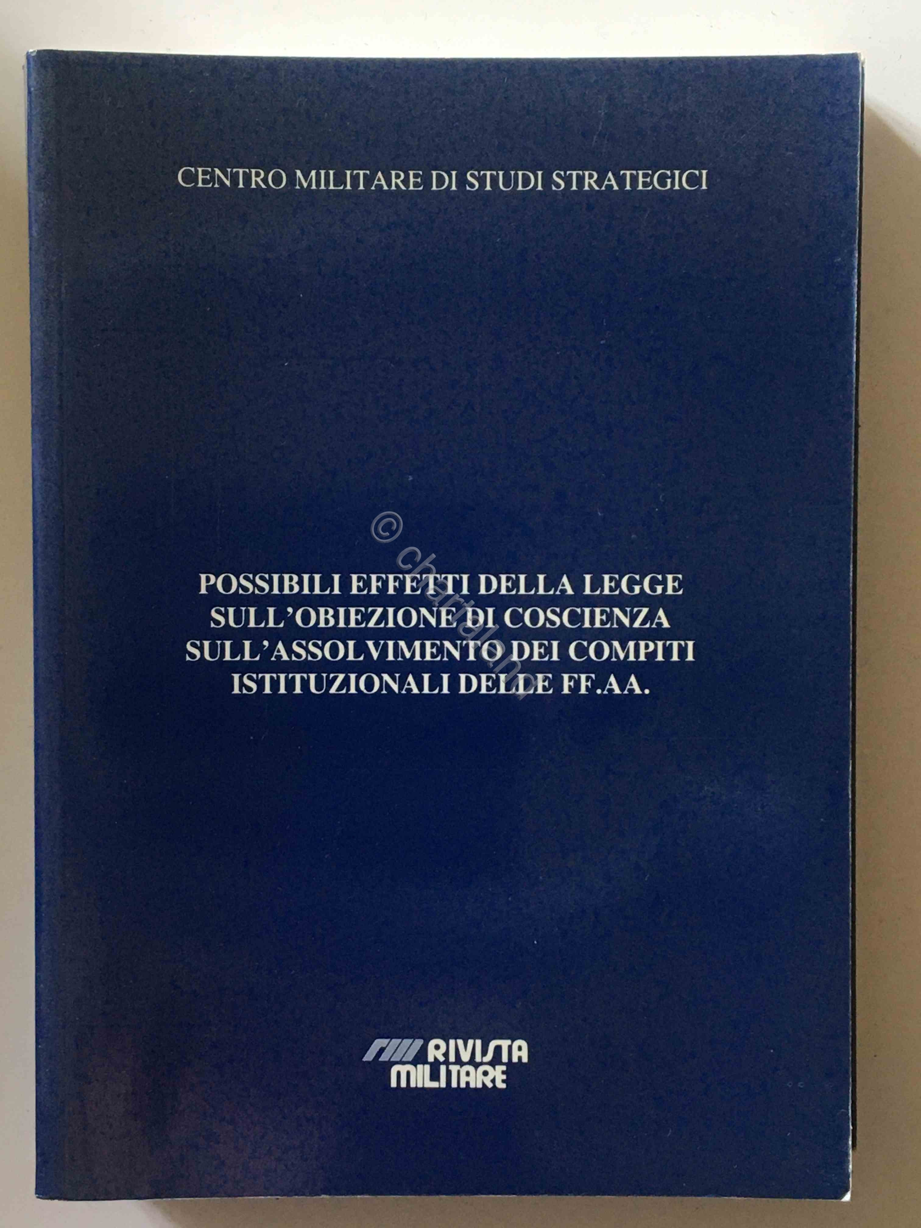 CEMISS - Possibii effetti della Legge sull'obiezione di coscienza - …