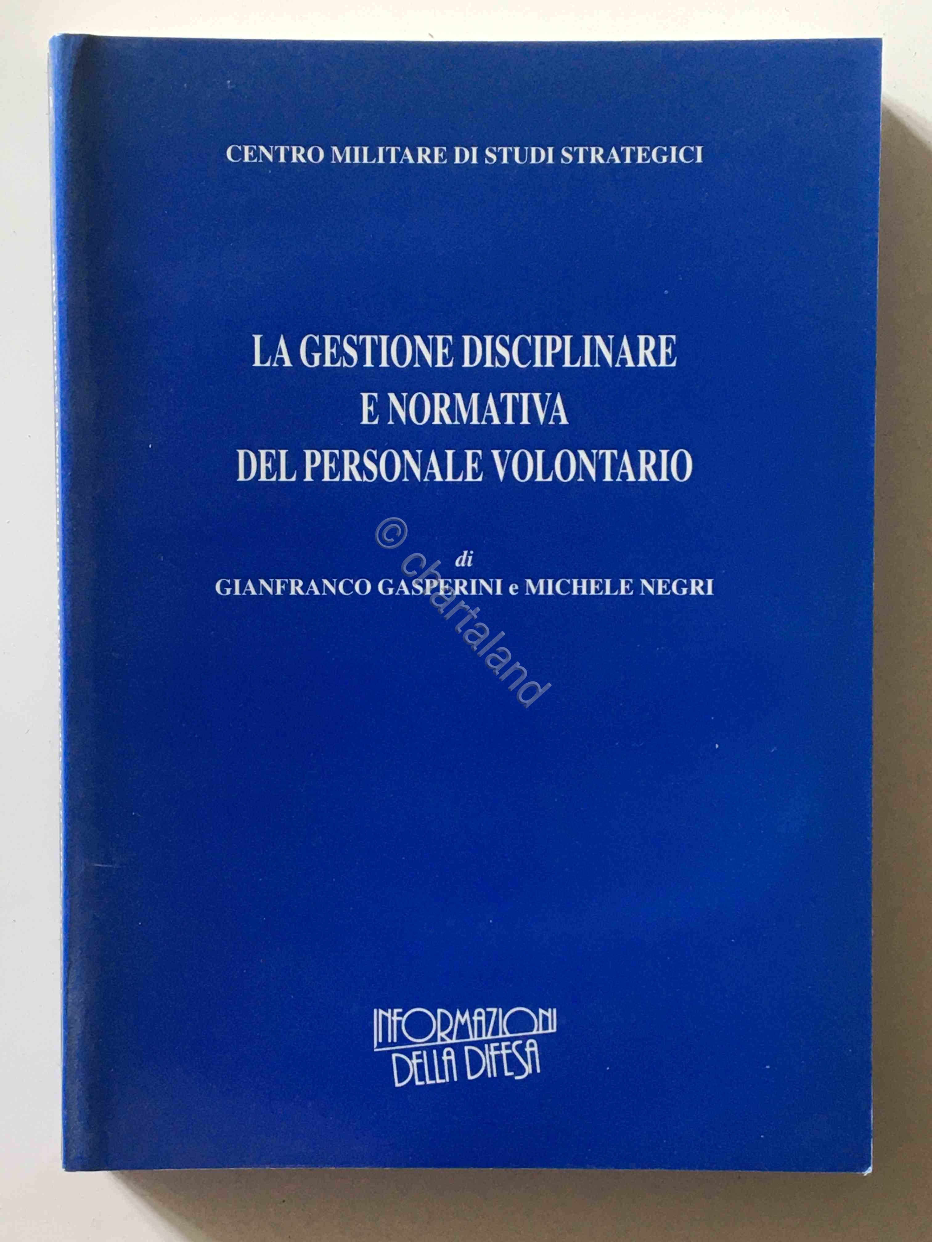 CEMISS La gestione disciplinare e normativa personale volontario - n. …