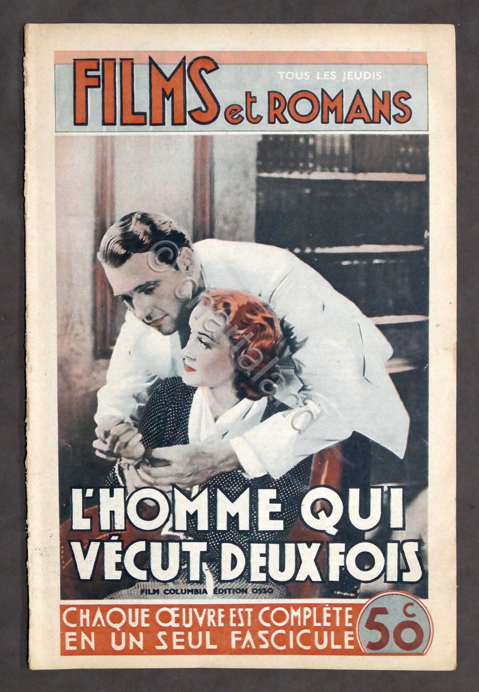 Cinema - Films et Romans n. 18 - L'Homme qui …