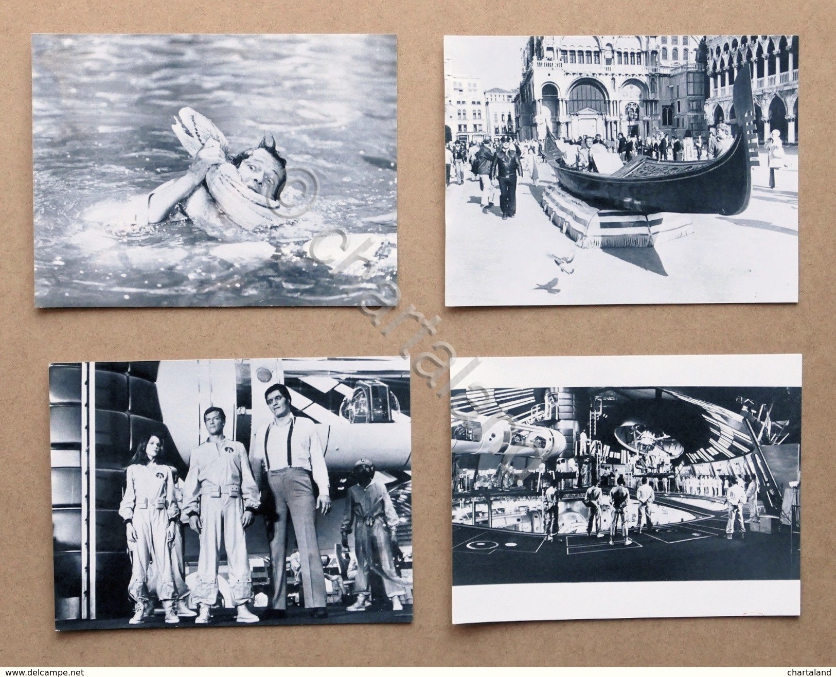 Cinema Lotto 4 foto di scena film Moonraker Operazione spazio …