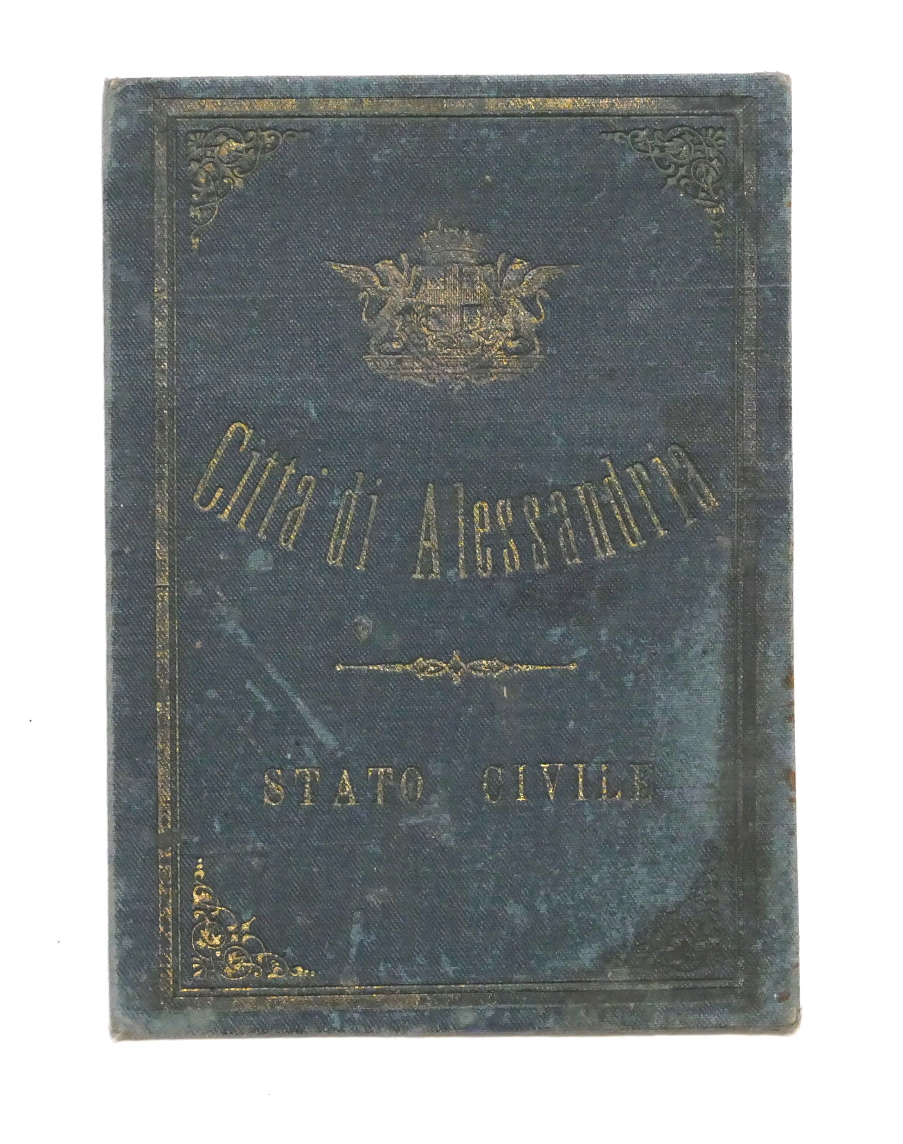 Città di Alessandria - Libretto Stato Civile - anno 1900