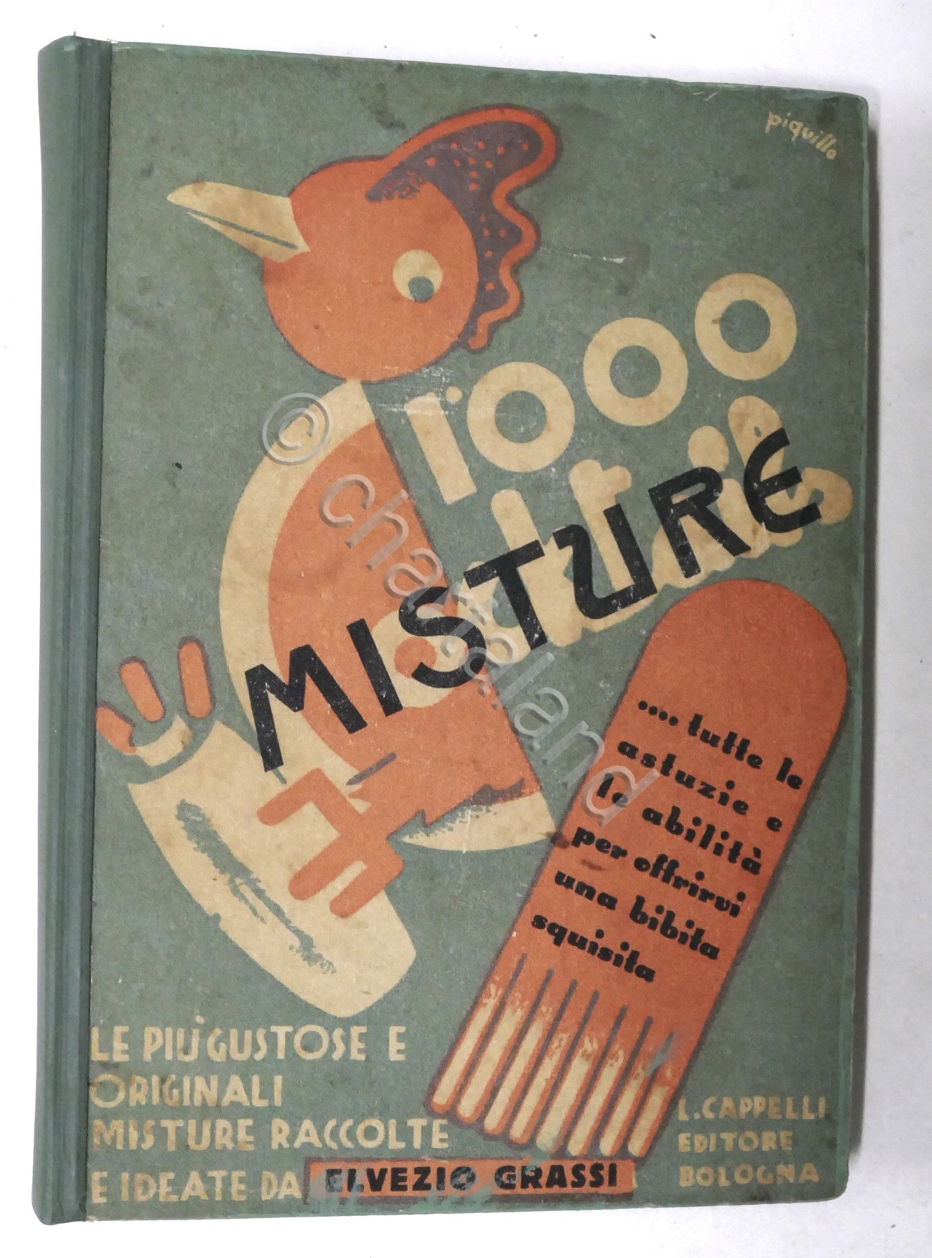 Cocktail - Elvezio Grassi - 1000 misture - ed. 1936