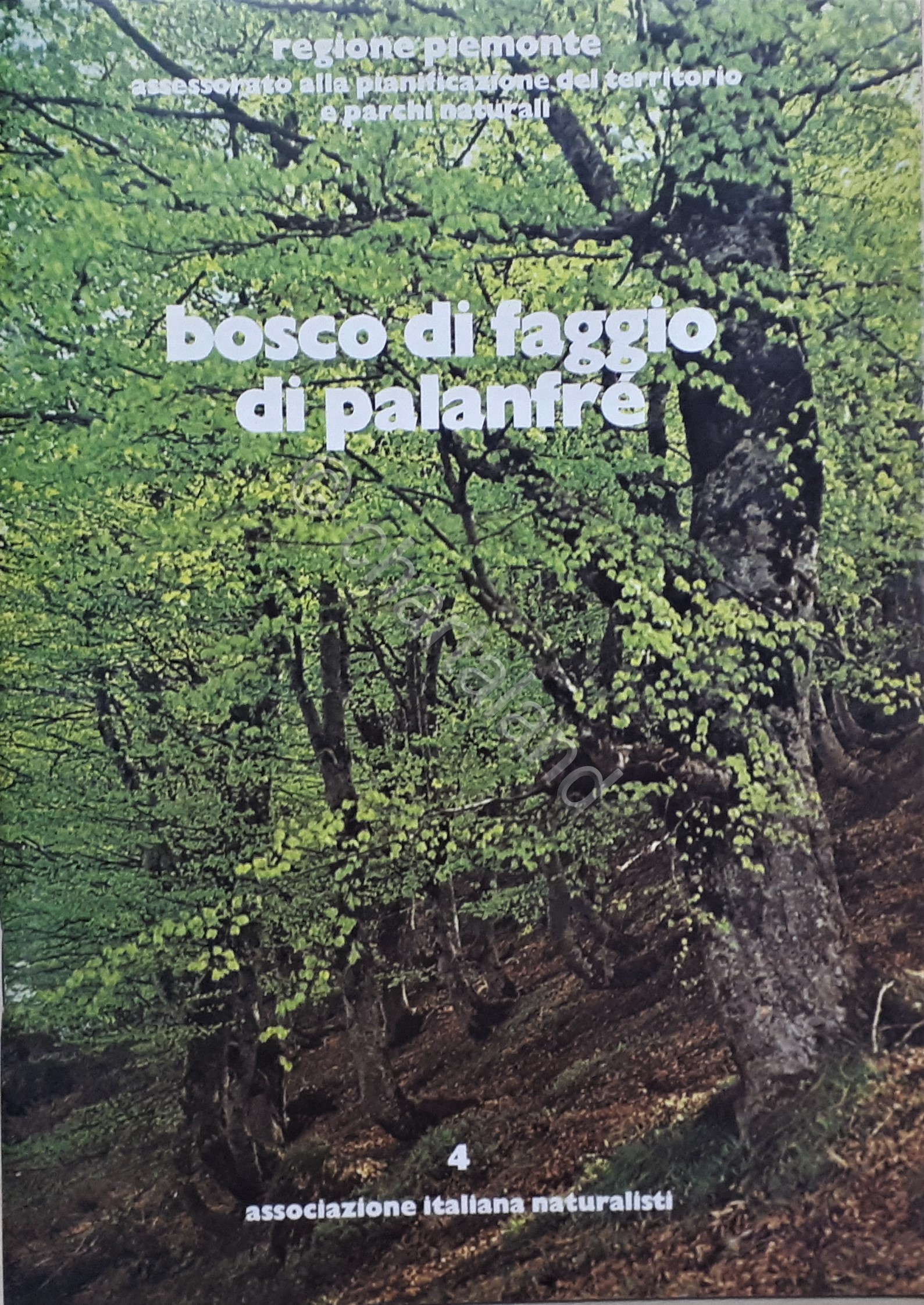 Collana Piemonte Parchi - Bosco di Faggio di Palanfre N. …