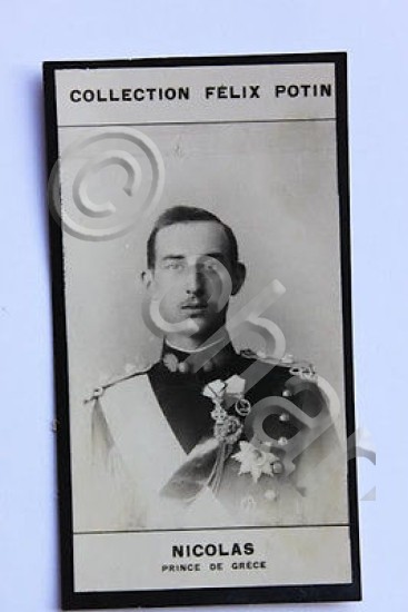 Collection Felix Potin 1908 - Nicolas Prince de Grece