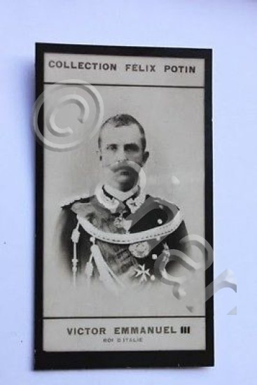 Collection Felix Potin 1908 - Victor Emmanuel III