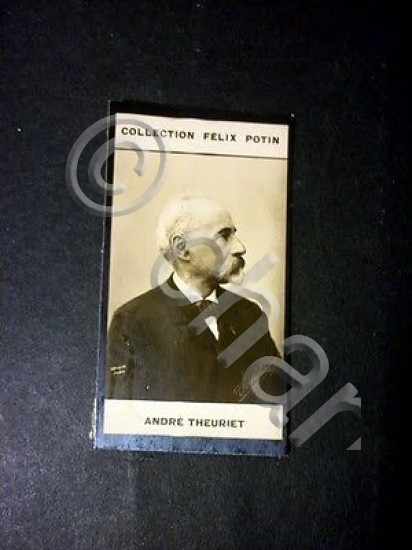 Collection Felix Potin Andre Theuriet Letterato Francia