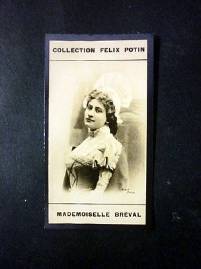 Collection Felix Potin Lucienne Breval Lirica Francia
