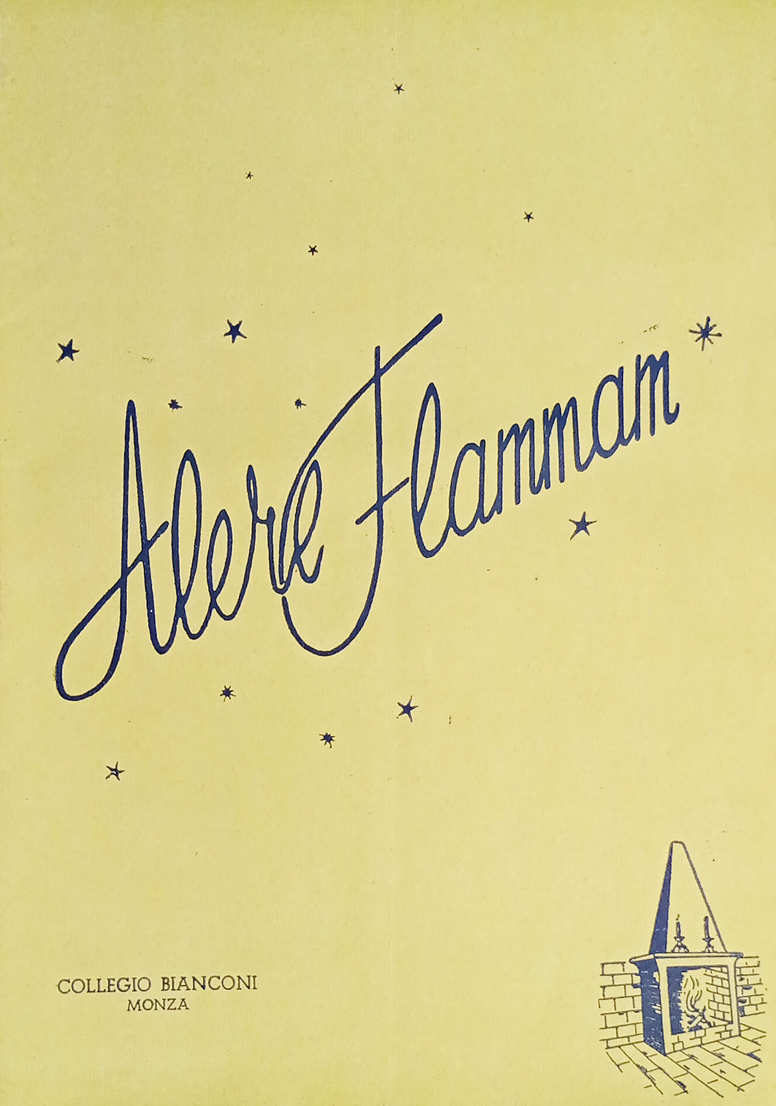 Collegio Femminile Bianconi, Monza - Alere Flammam - Giugno 1949
