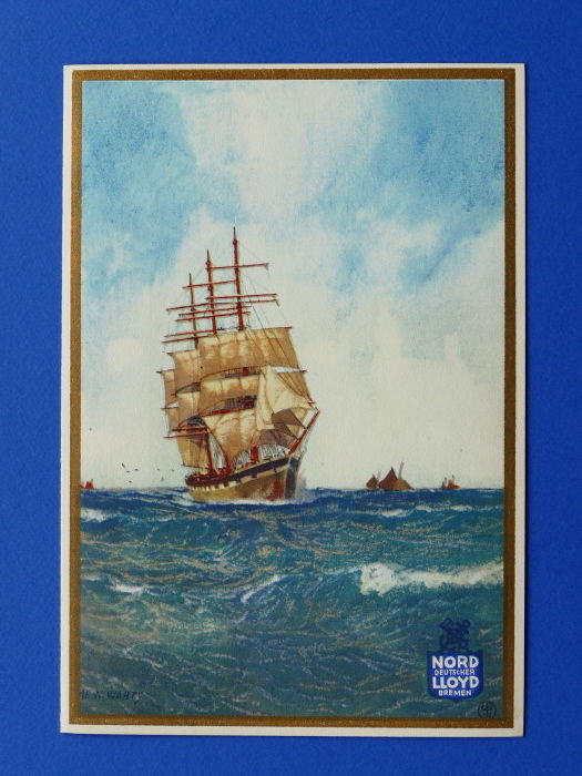 Collezionismo - Menu cena Nave Nord LLoyd - 5 marzo …