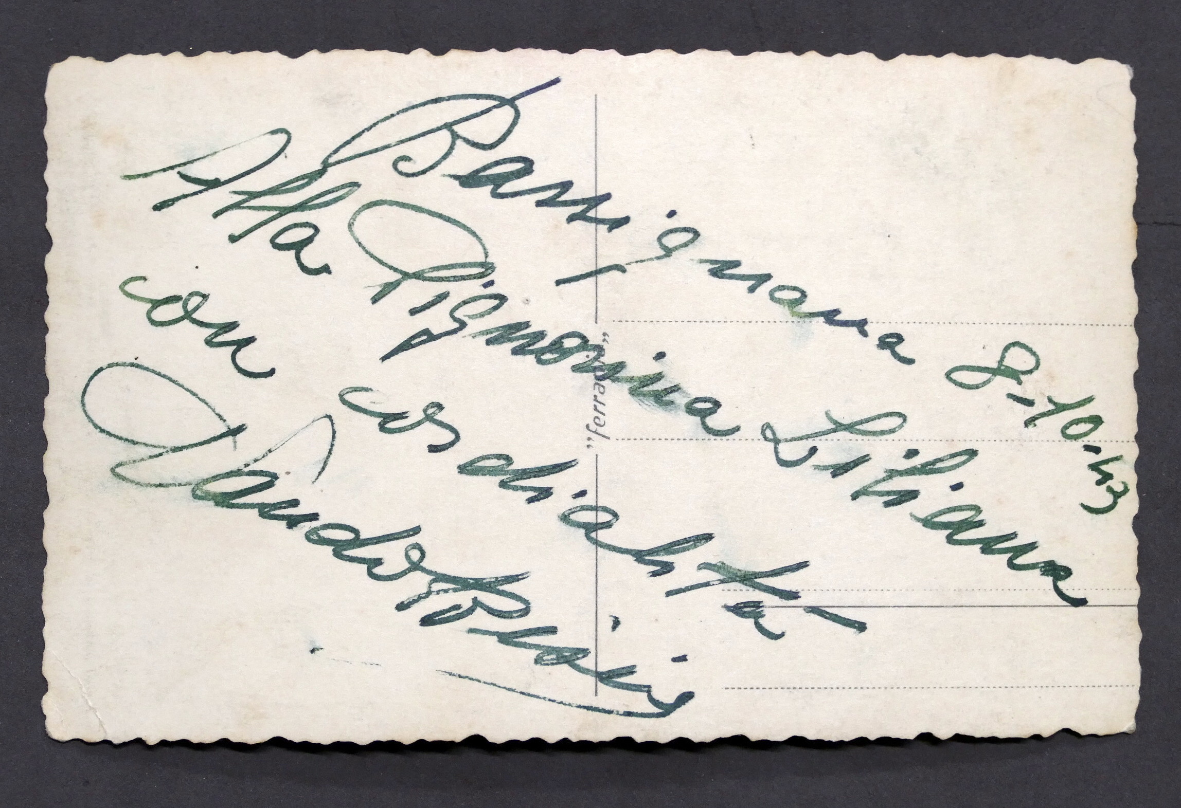 Collezionismo Musica - Autografo originale del musicista Nando Bisio - …