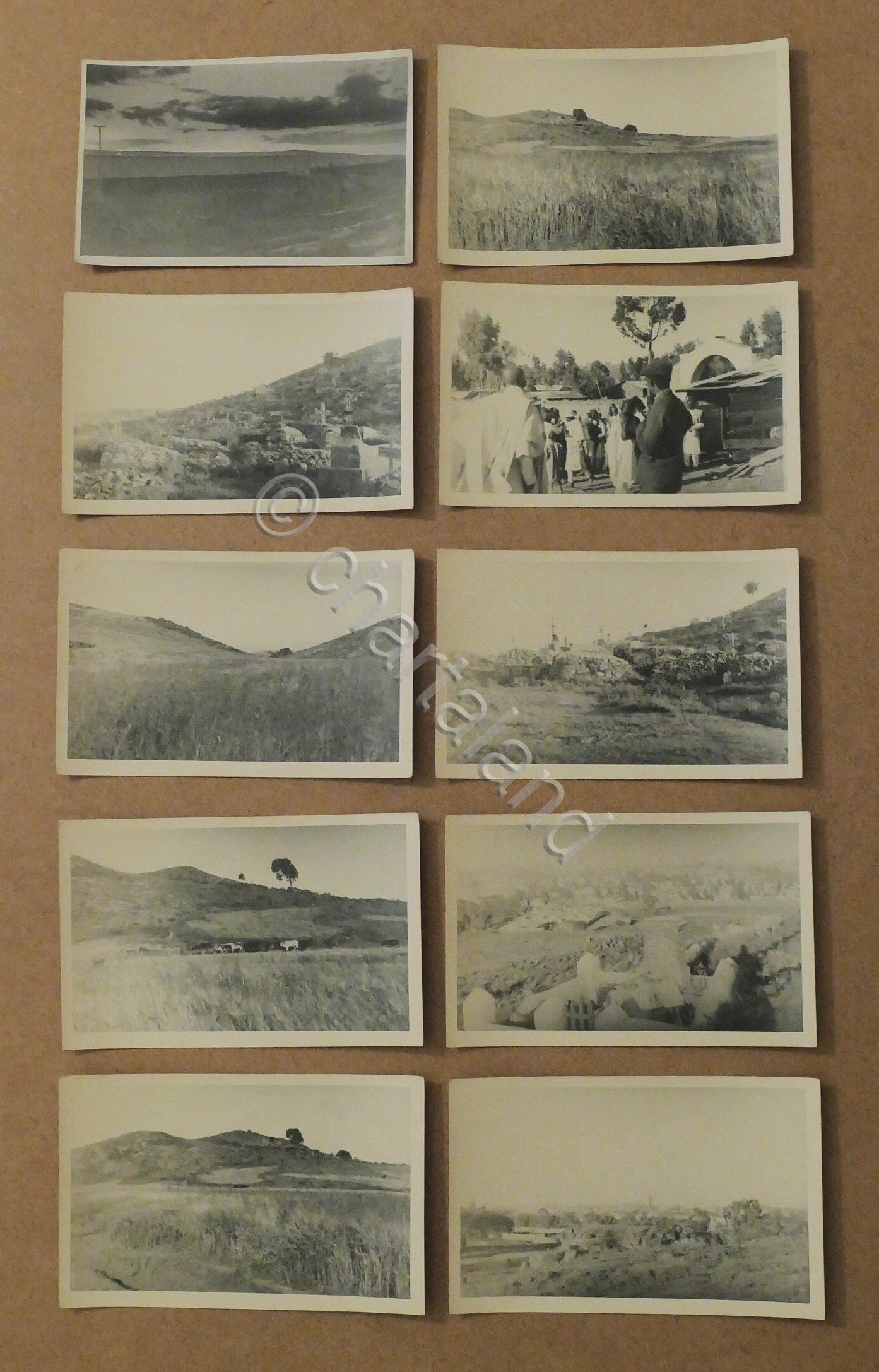 Colonialismo Etiopia - Lotto 10 fotocartoline - anni '30