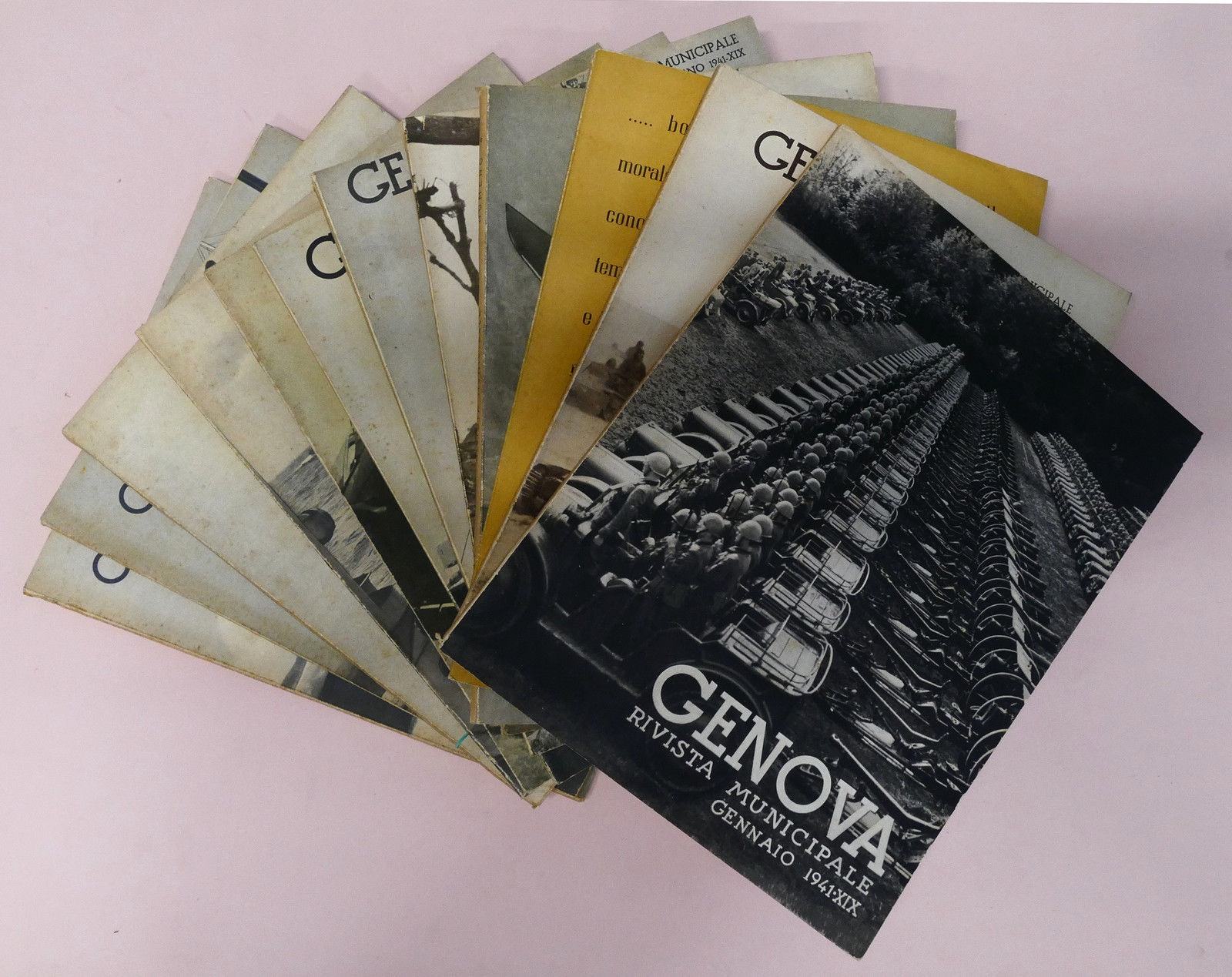 Comune di Genova - Rivista Municipale - Annata completa 1941