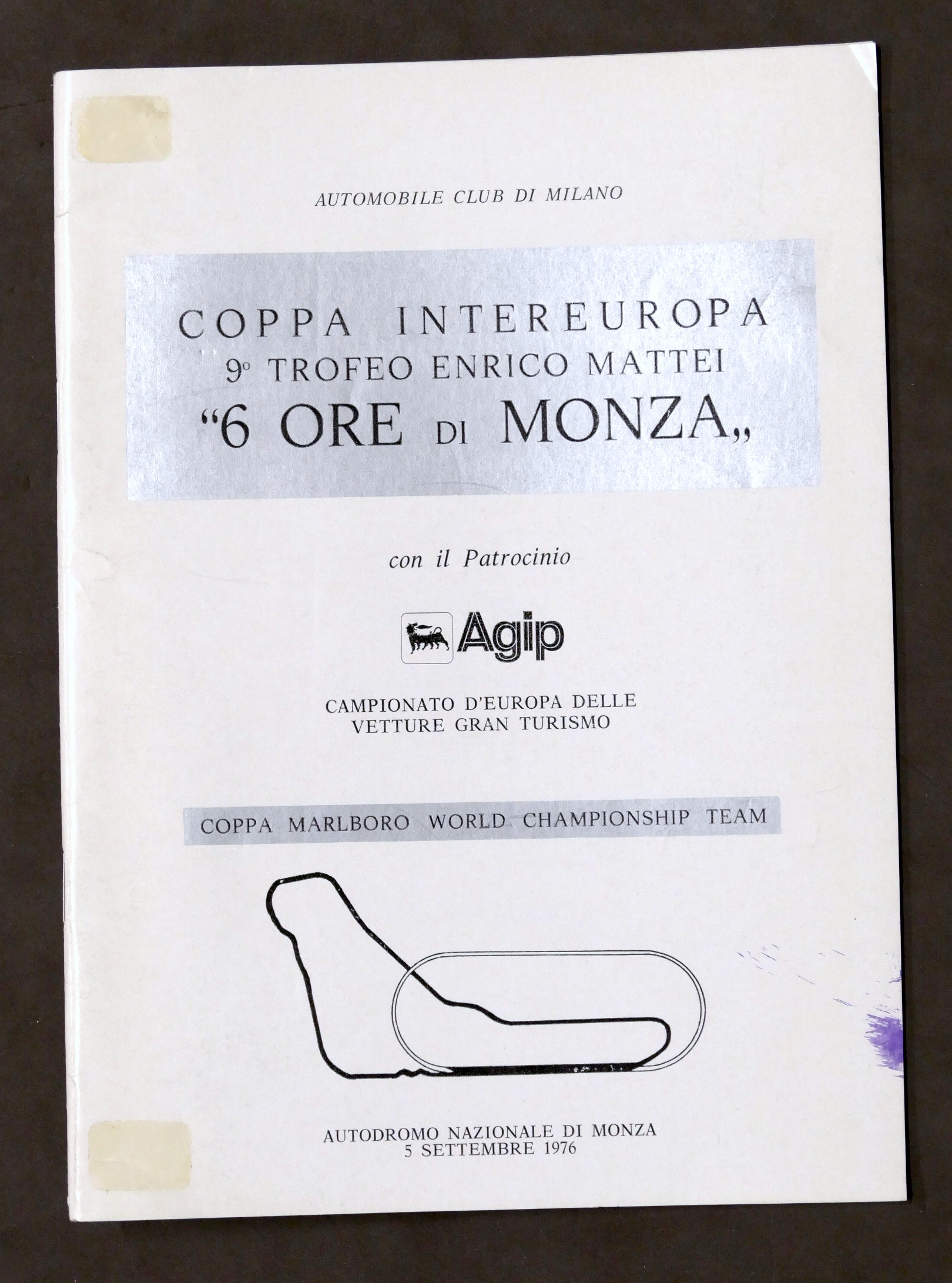 Coppa Intereuropa 9° Trofeo Enrico Mattei - 6 Ore di …