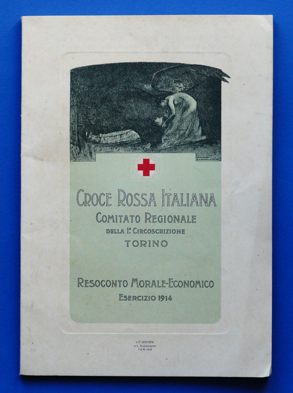 Croce Rossa Torino - Resoconto Morale Economico 1914 - ed. …
