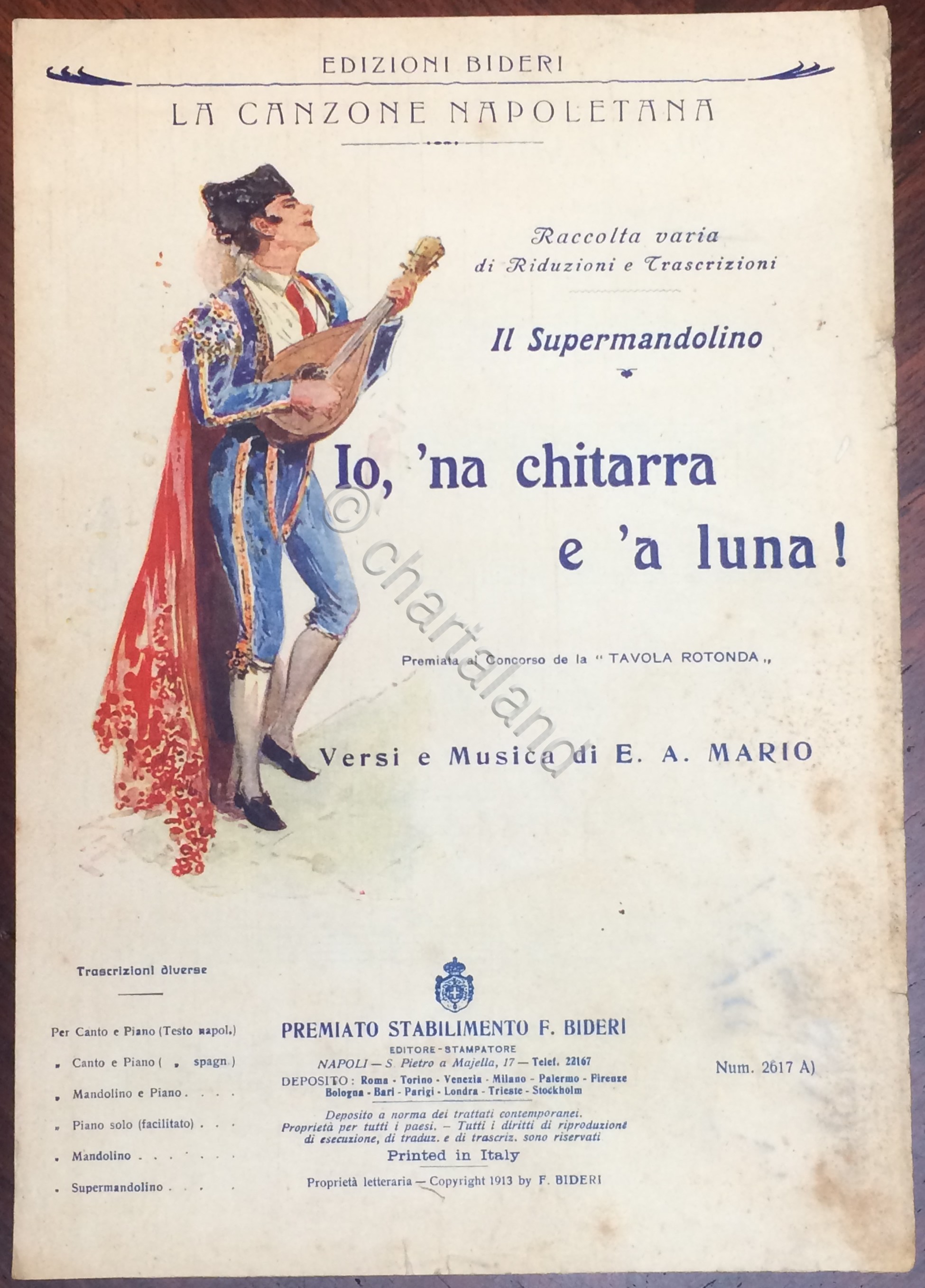E. A. Mario - La canzone napoletana - Io, 'na …