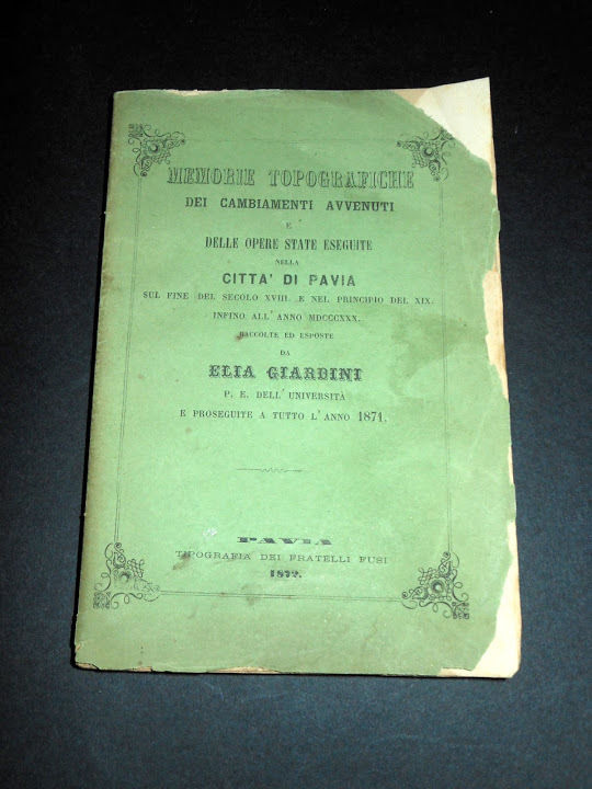 E. Giardini - Memorie Topografiche dei Cambiamenti avvenuti città di …