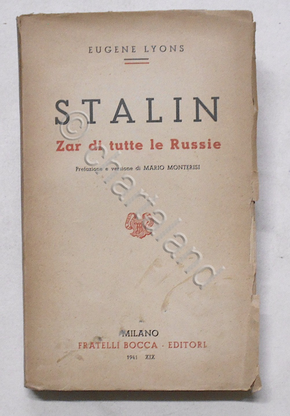 E. Lyons - Stalin Zar di tutte le Russie - …