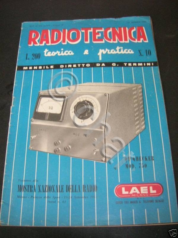 Elettronica - Radiotecnica Teorica Pratica - Mostra Naz. Radio - …