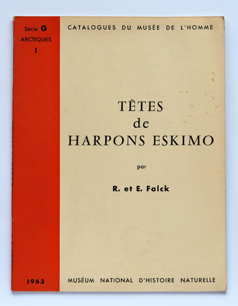 Etnografia - Catalogo Musée de l'Homme - Tetes de Harpons …