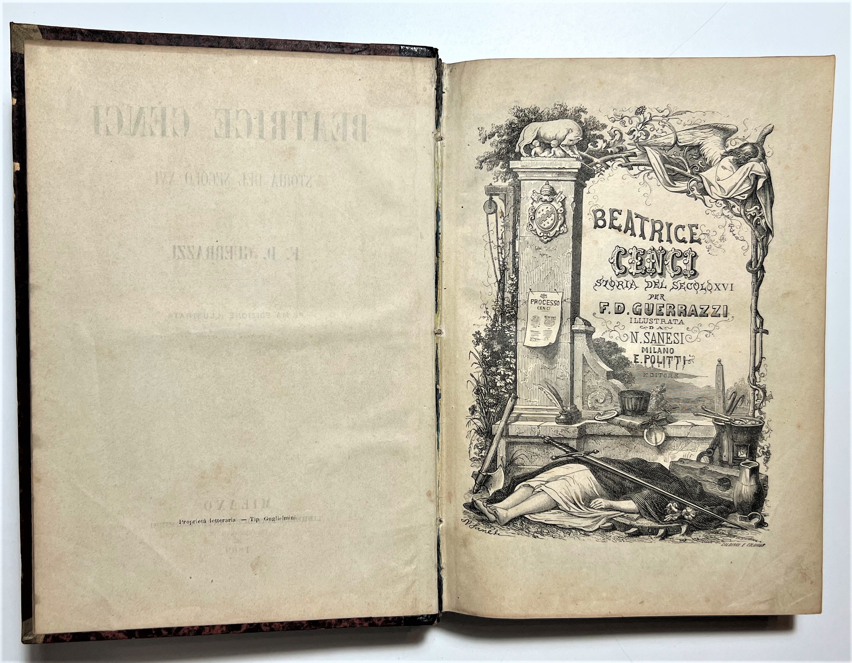 F. D. Guerrazzi - Beatrice Cenci: Storia del Secolo XVI …