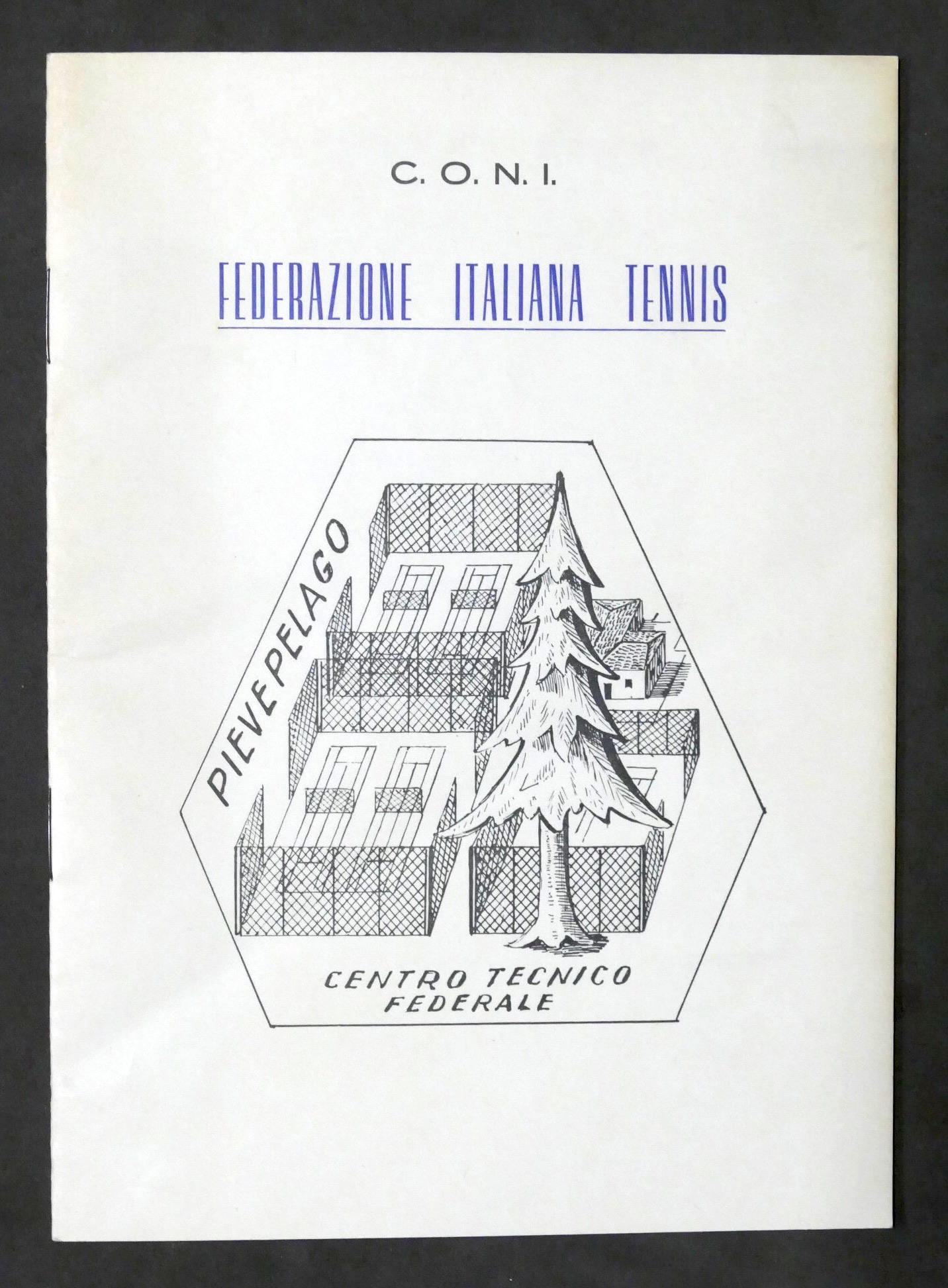 Federazione Italiana Tennis Relazione Attività Centro Tecnico di Pievelago 1957