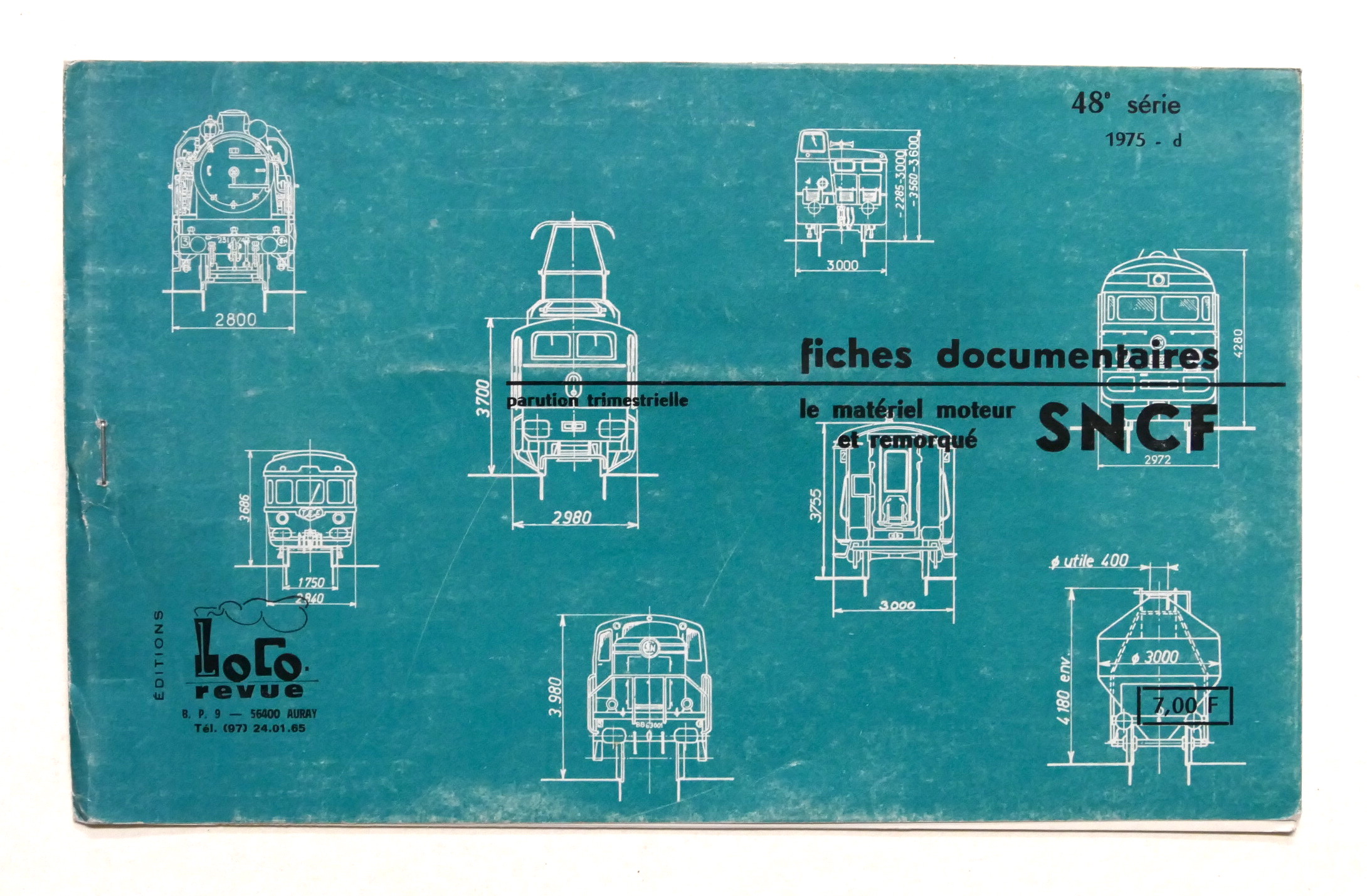 Ferrovie SNCF - Fiches documentaires le materiel moteur et remorqué …