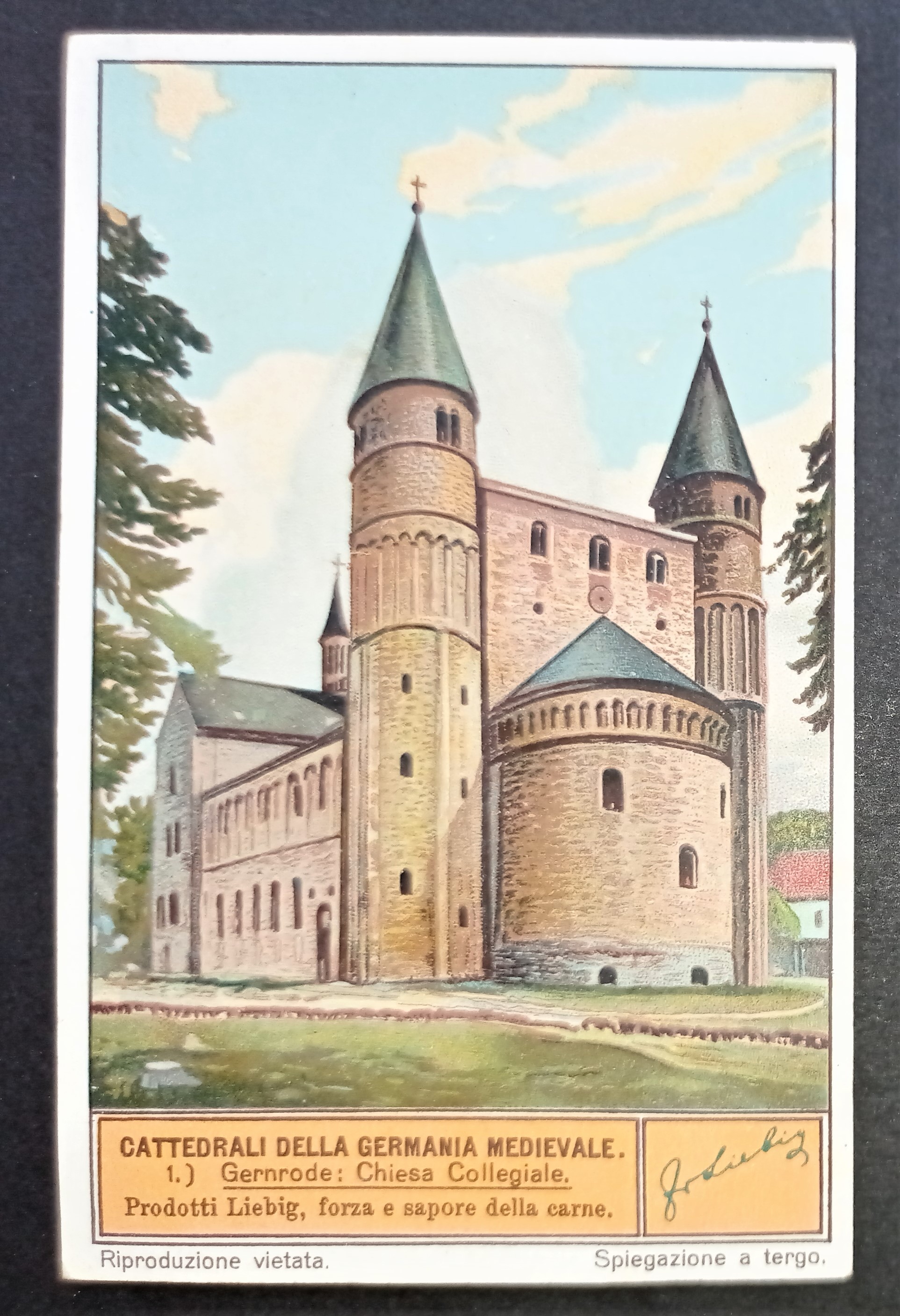 Figurina LIEBIG - Cattedrali della Germania Medievale Rif.N° 1289 - …