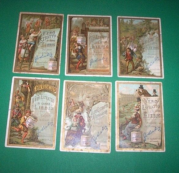 Figurine LIEBIG - Cartelloni reclame 2° Rif. N° 190