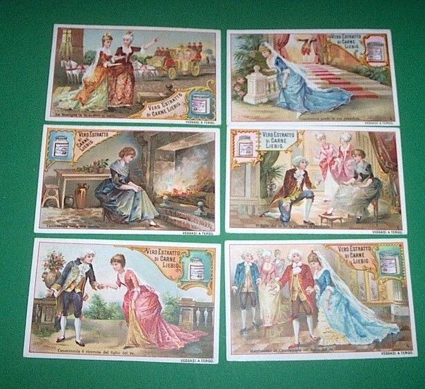 Figurine LIEBIG - Cenerentola Rif. N° 211