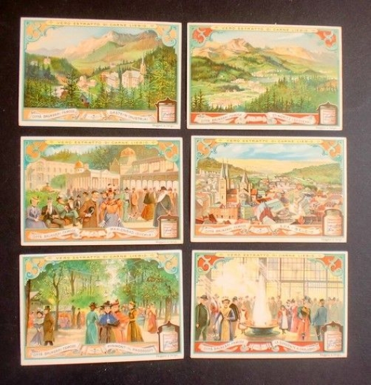 Figurine LIEBIG - Città Balneari Famose - Rif. N° 694