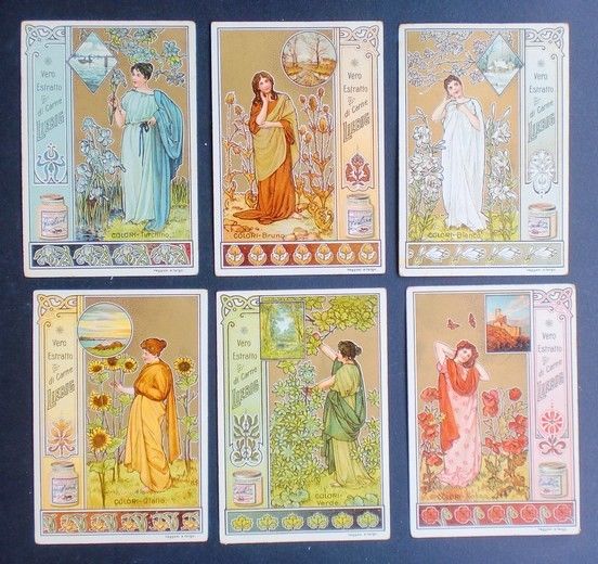 Figurine LIEBIG - Colori 2° - Rif. N° 618